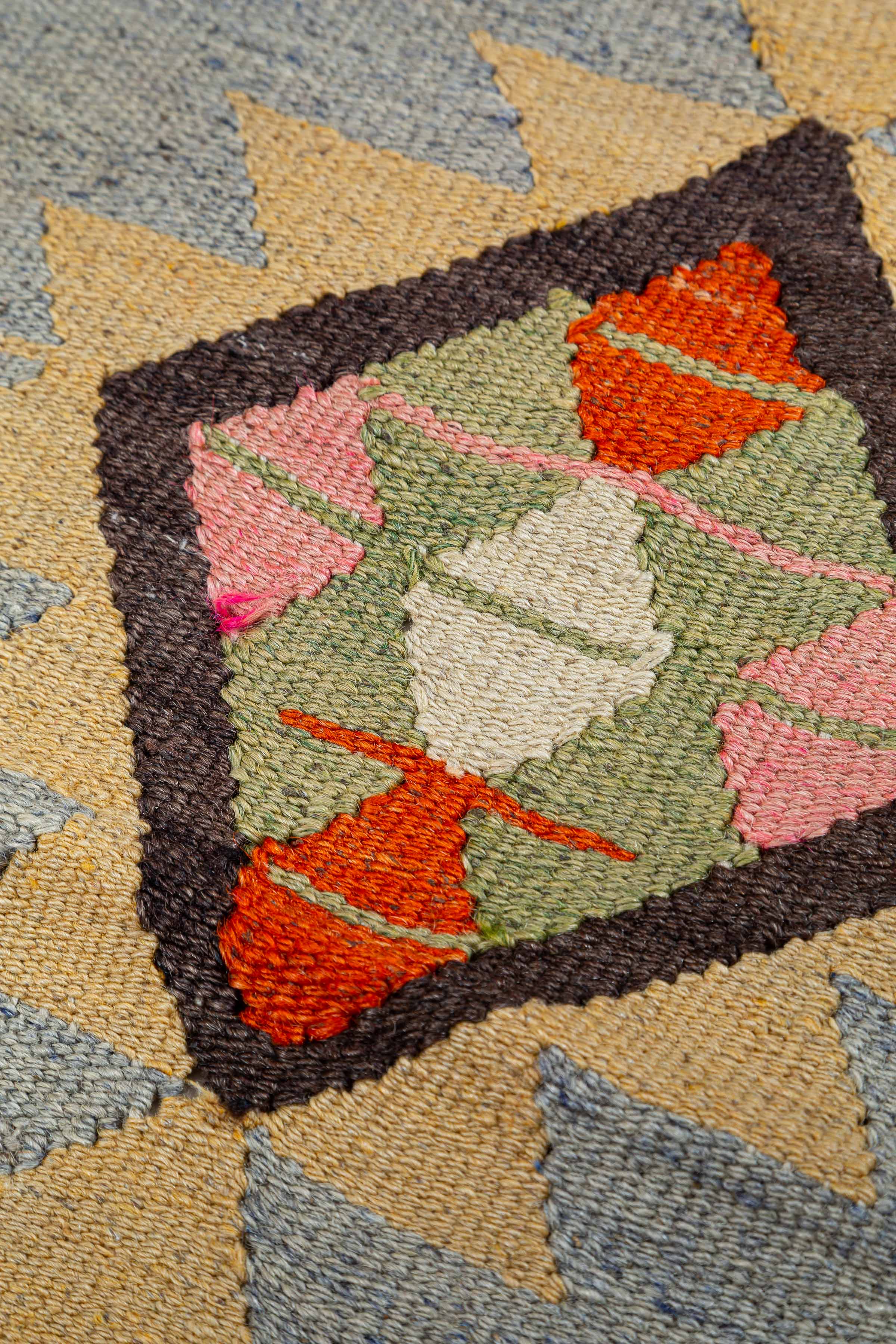 DENIZLI Vintage Kelim 235x170cm - Wild Heart Free Soul