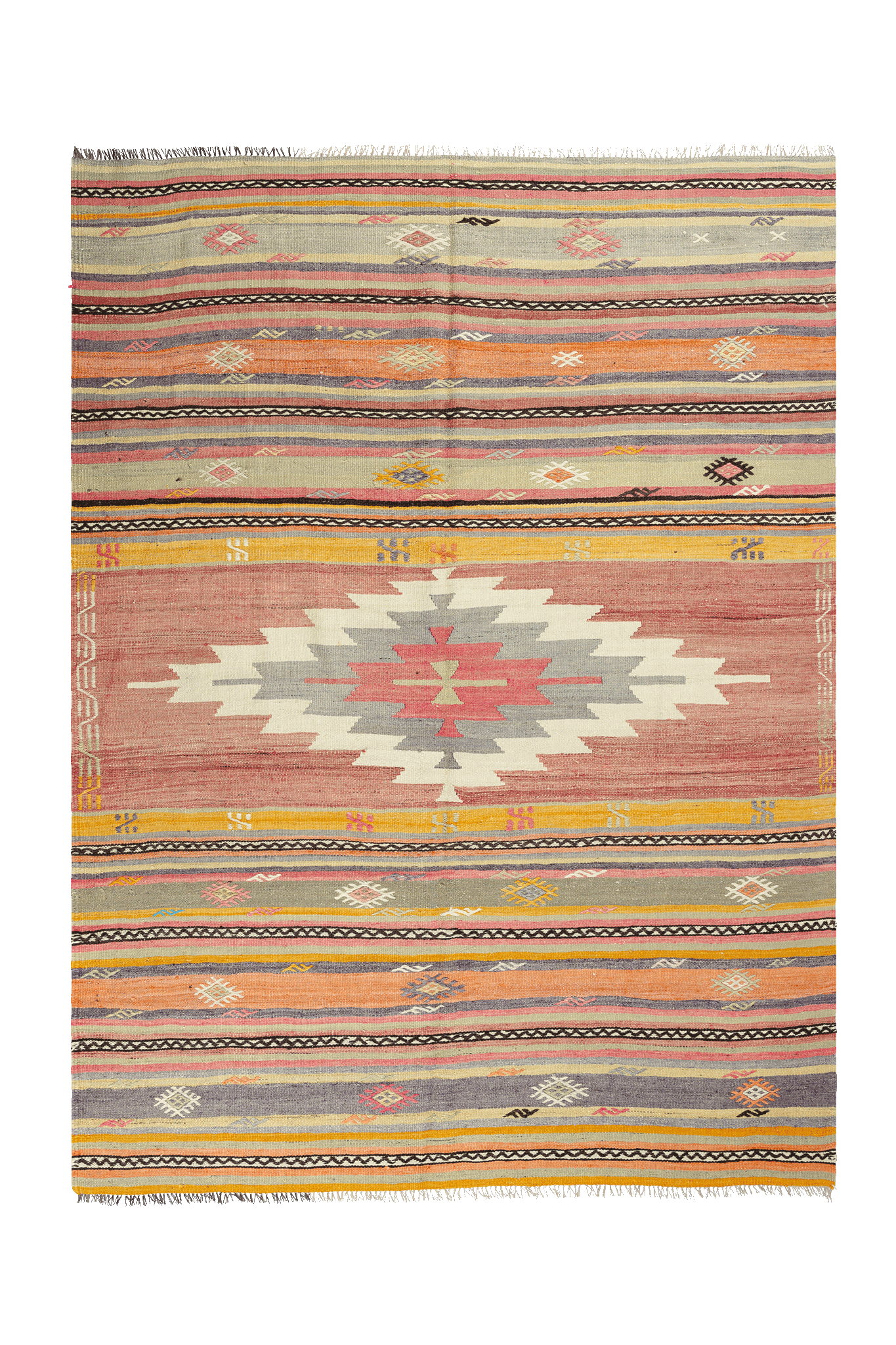 DENIZLI Vintage Kelim 236x162cm - Wild Heart Free Soul