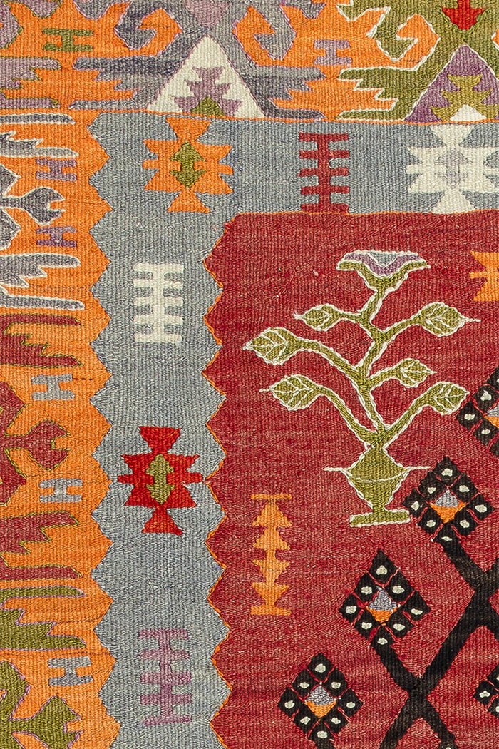 DENIZLI Vintage Kelim 246x166cm - Wild Heart Free Soul