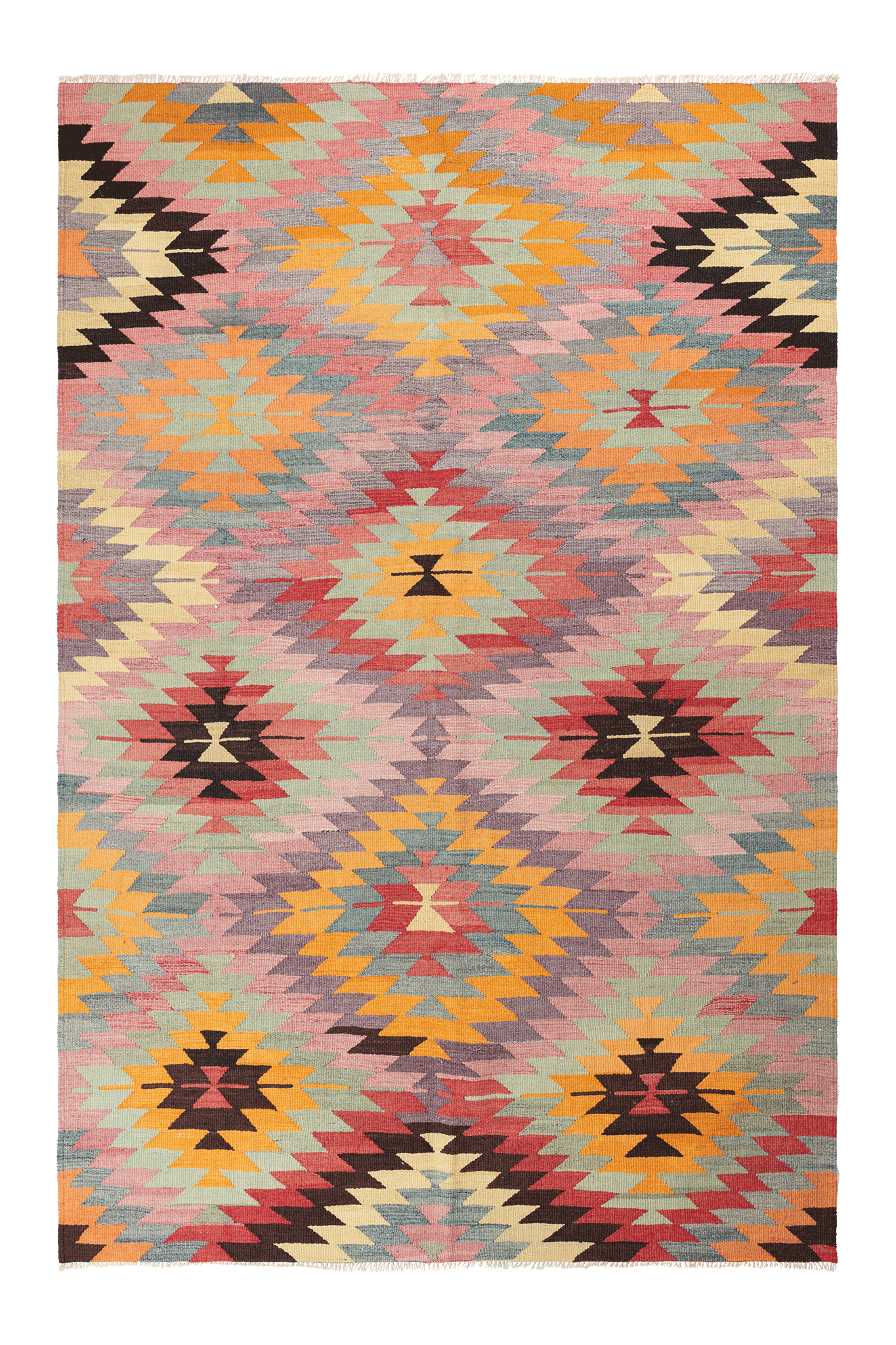 DENIZLI Vintage Kelim 256x175cm - Wild Heart Free Soul