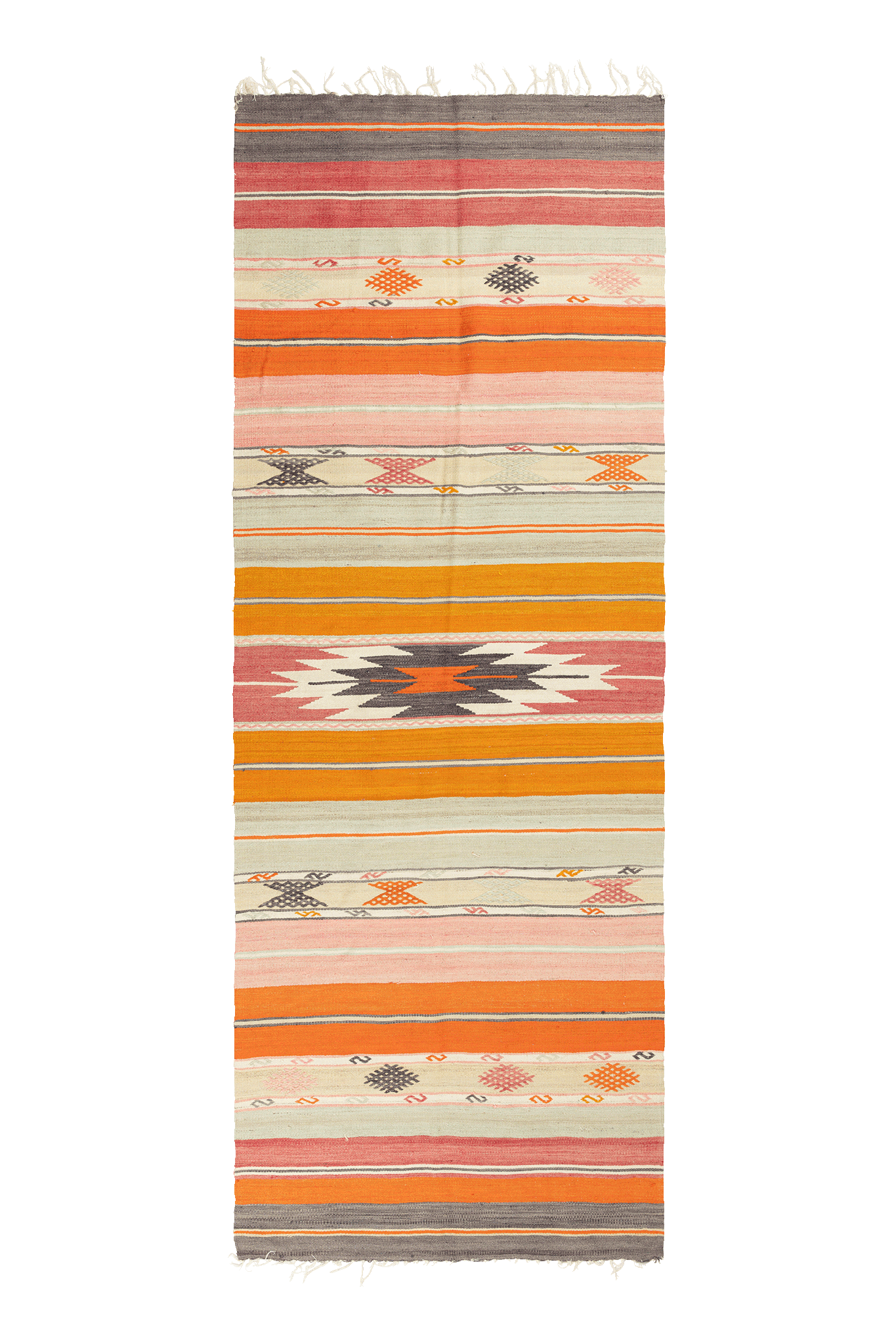 DENIZLI Vintage Kelim 260x95cm - Wild Heart Free Soul