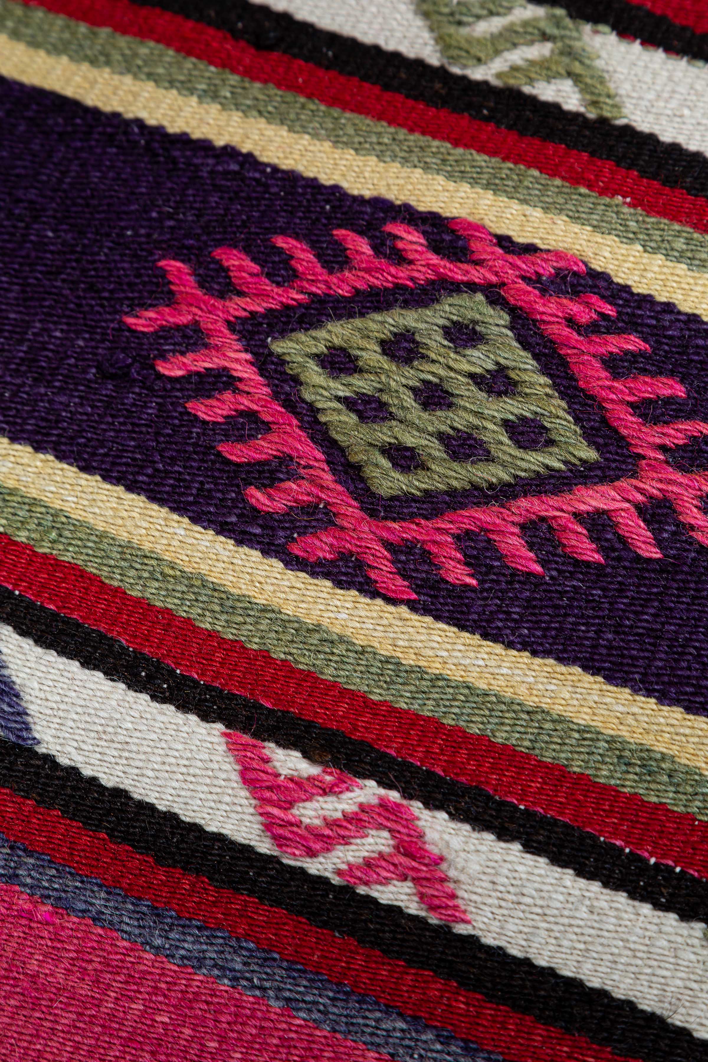 DENIZLI Vintage Kelim 268x58cm - Wild Heart Free Soul