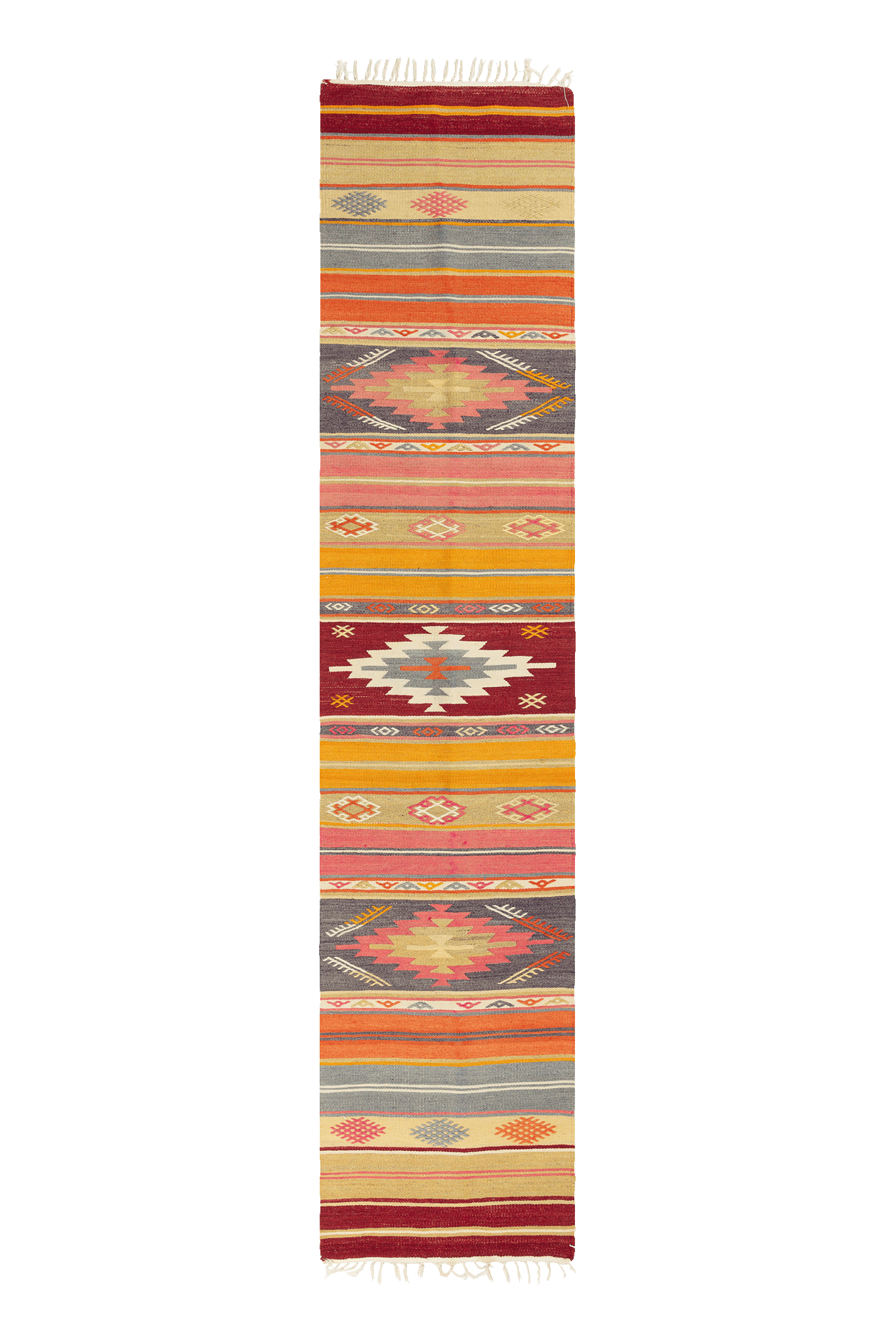 DENIZLI Vintage Kelim 270x53cm - Wild Heart Free Soul