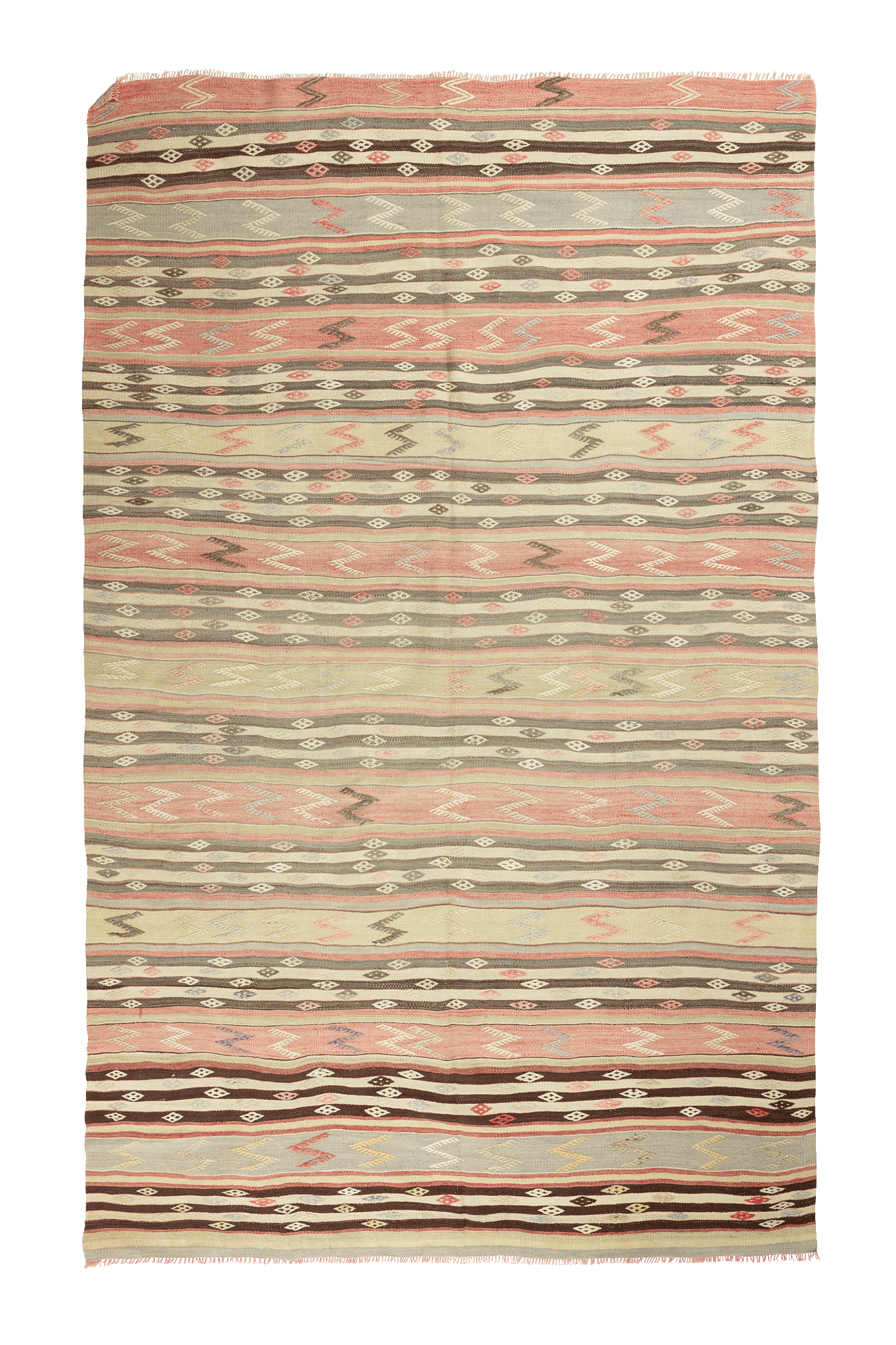 DENIZLI Vintage Kelim 274x174cm - Wild Heart Free Soul