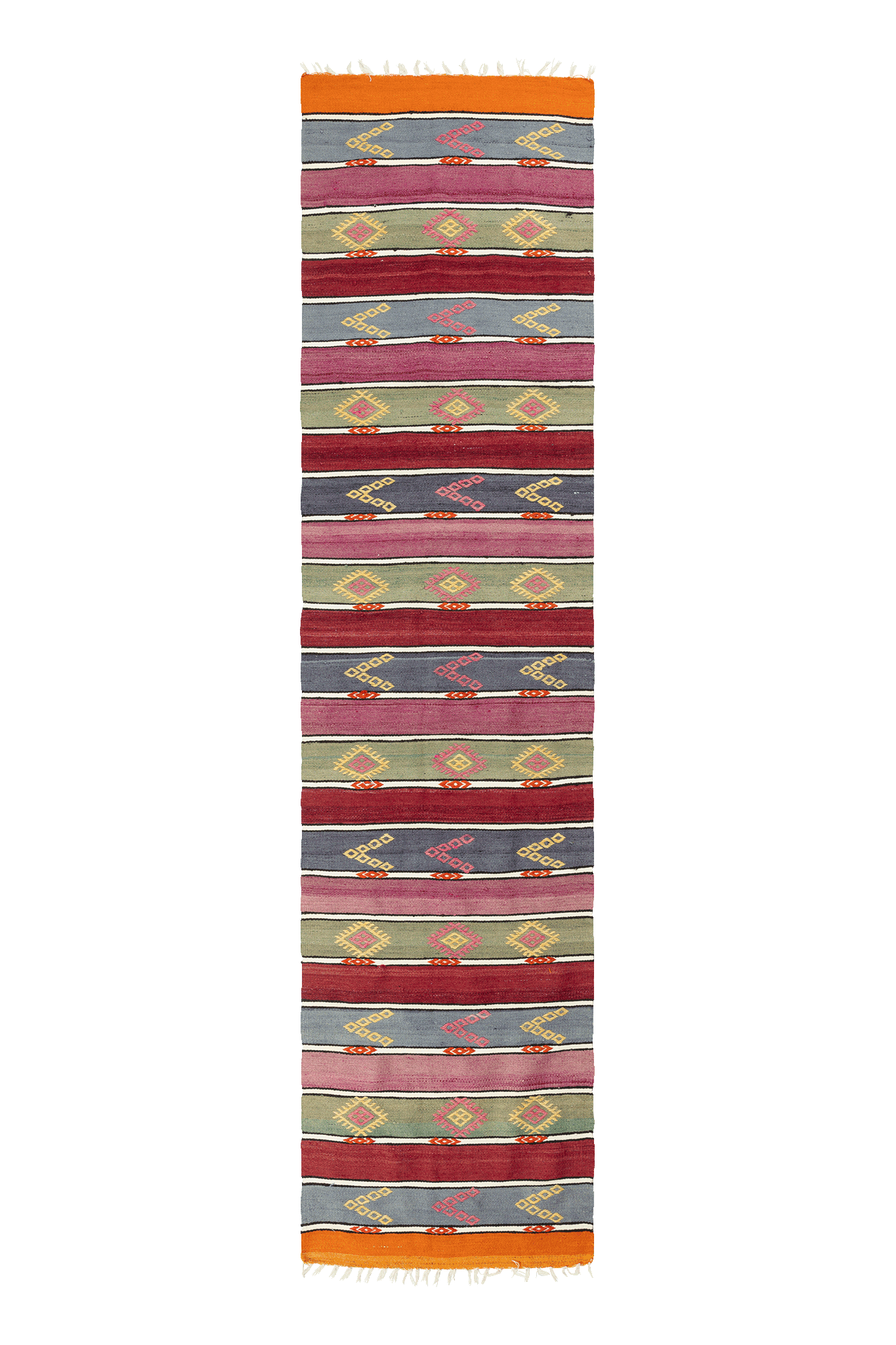 DENIZLI Vintage Kelim 274x65cm - Wild Heart Free Soul