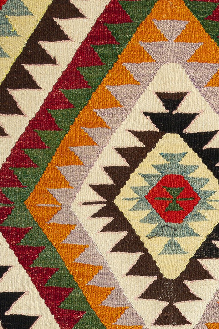 DENIZLI Vintage Kelim 275x188cm - Wild Heart Free Soul