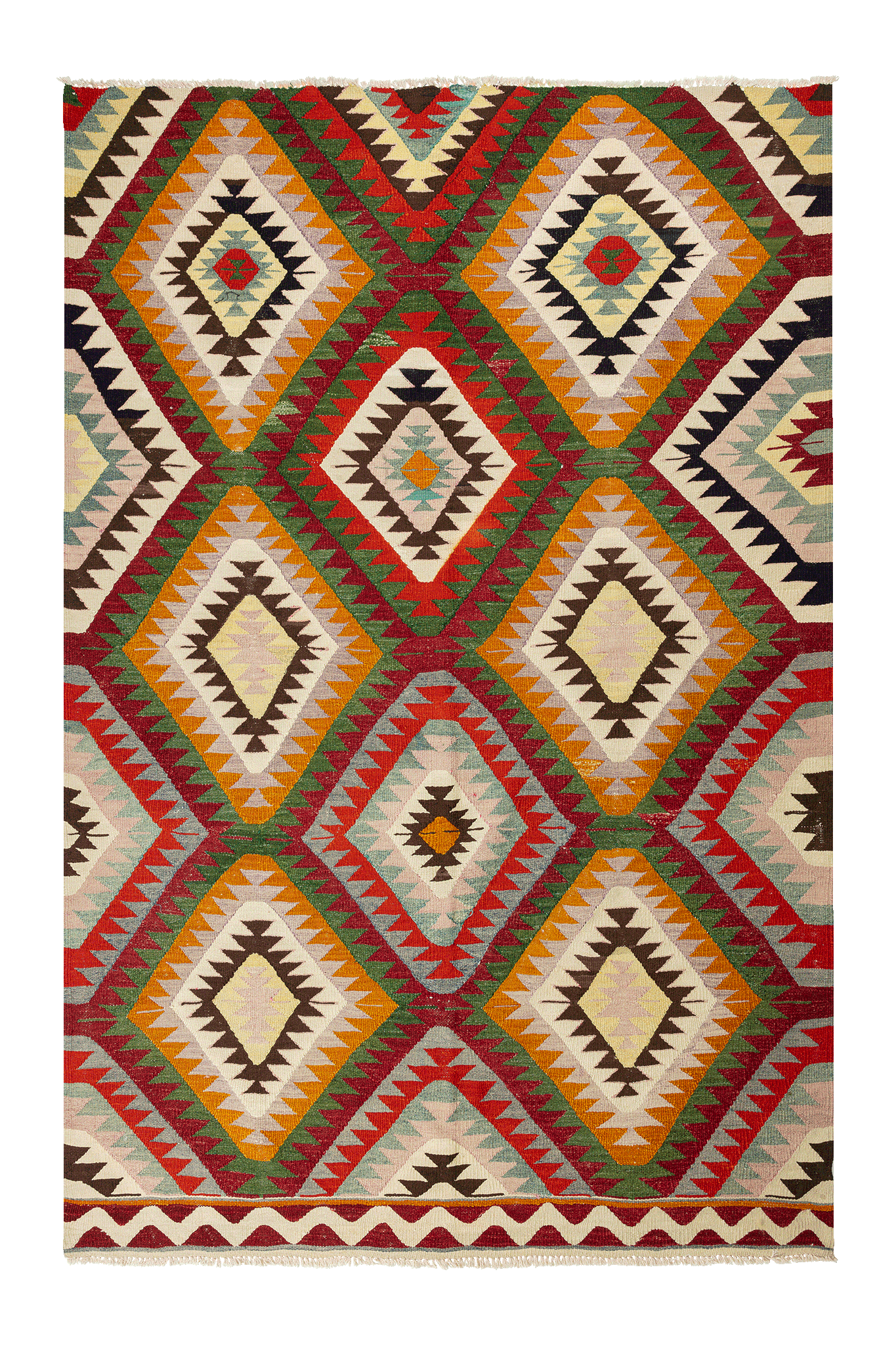 DENIZLI Vintage Kelim 275x188cm - Wild Heart Free Soul