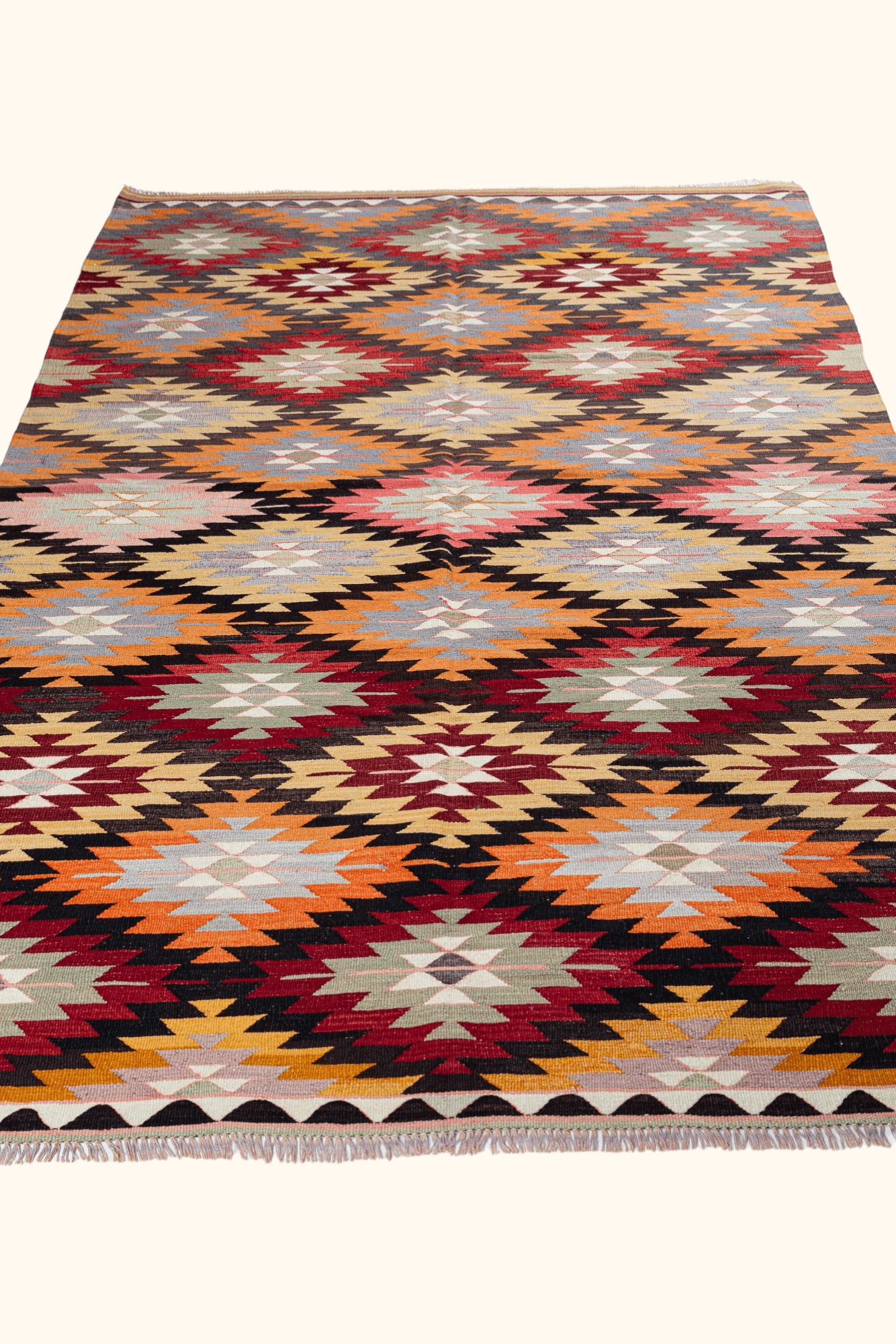 DENIZLI Vintage Kelim 277x167cm - Wild Heart Free Soul