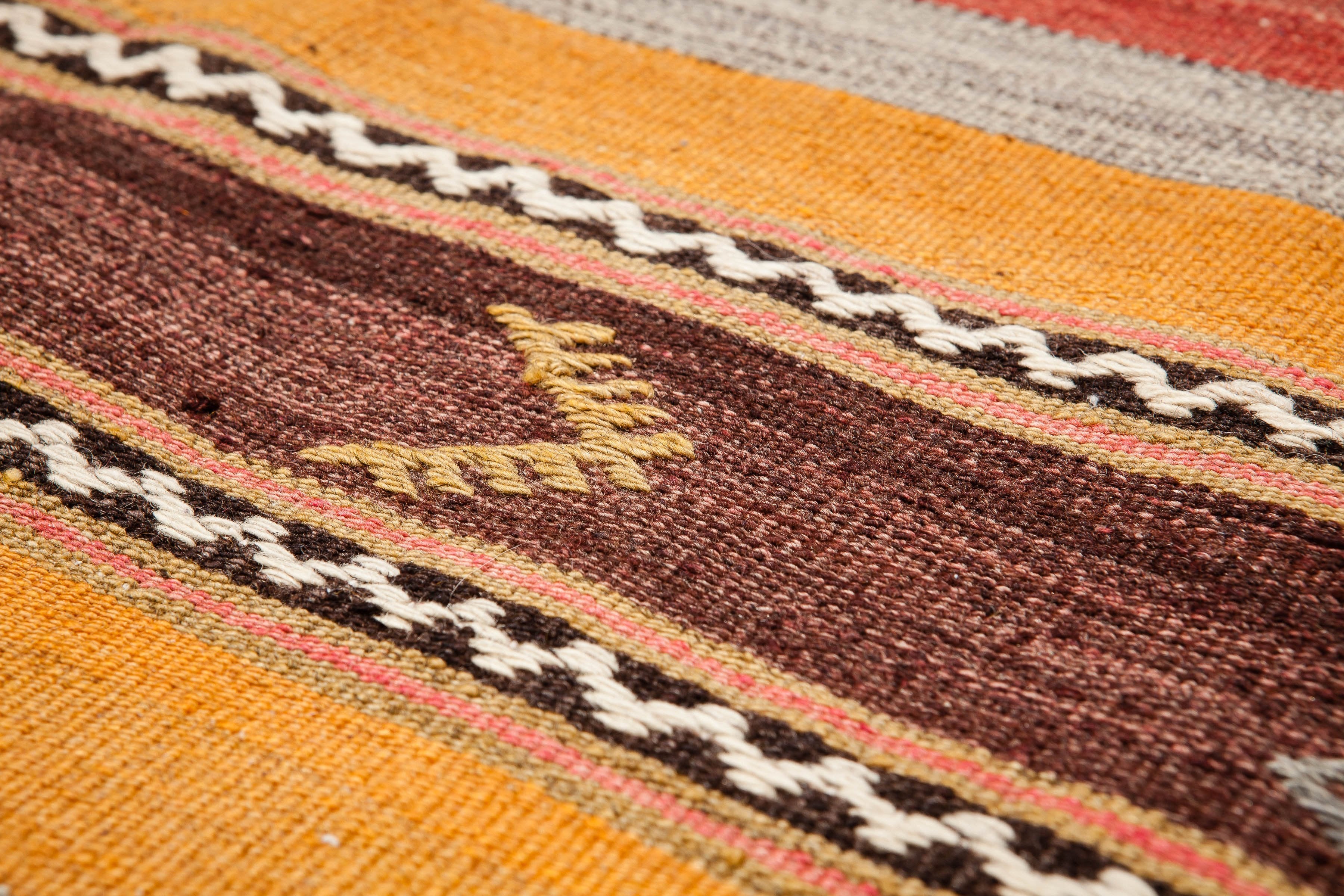 DENIZLI Vintage Kilim 314x193cm - Wild Heart Free Soul