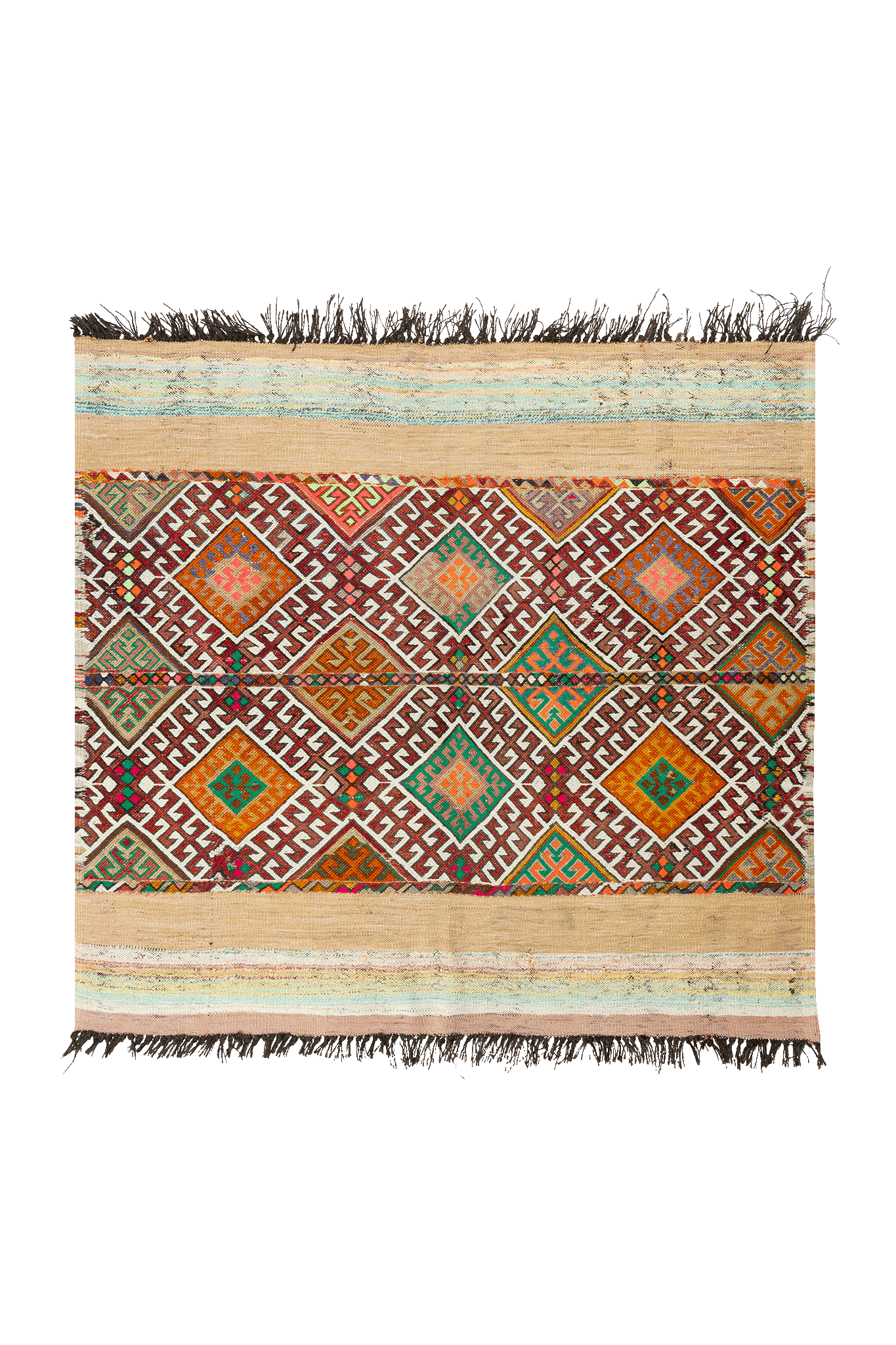 EMIRDAG Vintage Kelim 136x148cm - Wild Heart Free Soul
