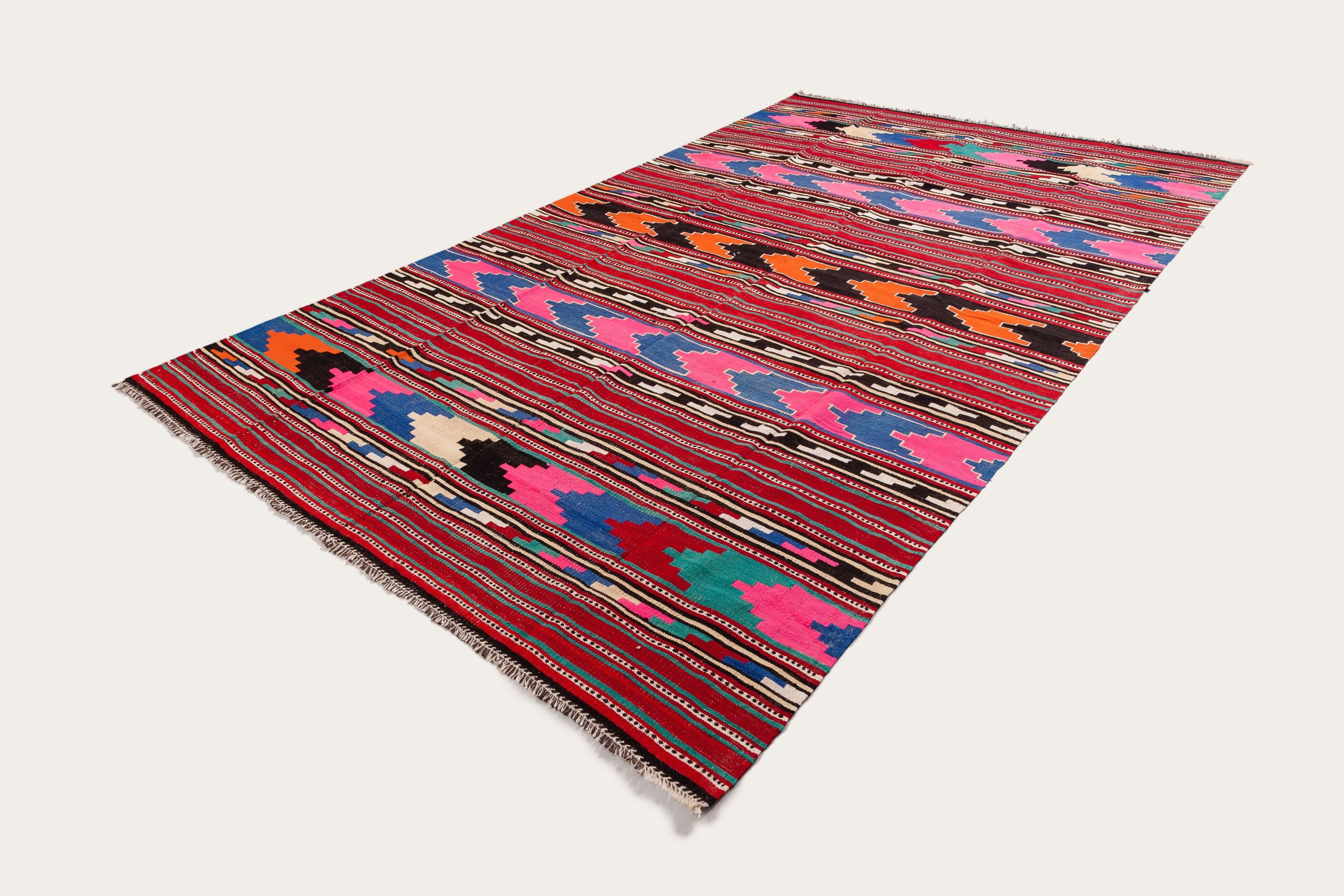 ESKISEHIR Vintage Kelim 377x220 cm - Wild Heart Free Soul