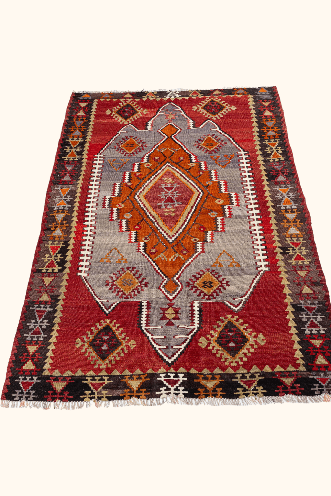 ESKISEHIR Vintage Kelim Teppich 173cm x 107cm - Wild Heart Free Soul
