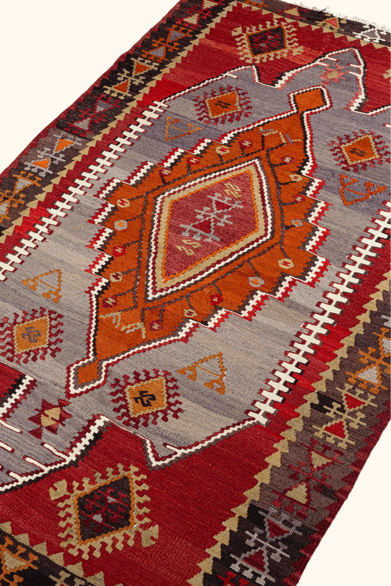 ESKISEHIR Vintage Kelim Teppich 173cm x 107cm - Wild Heart Free Soul