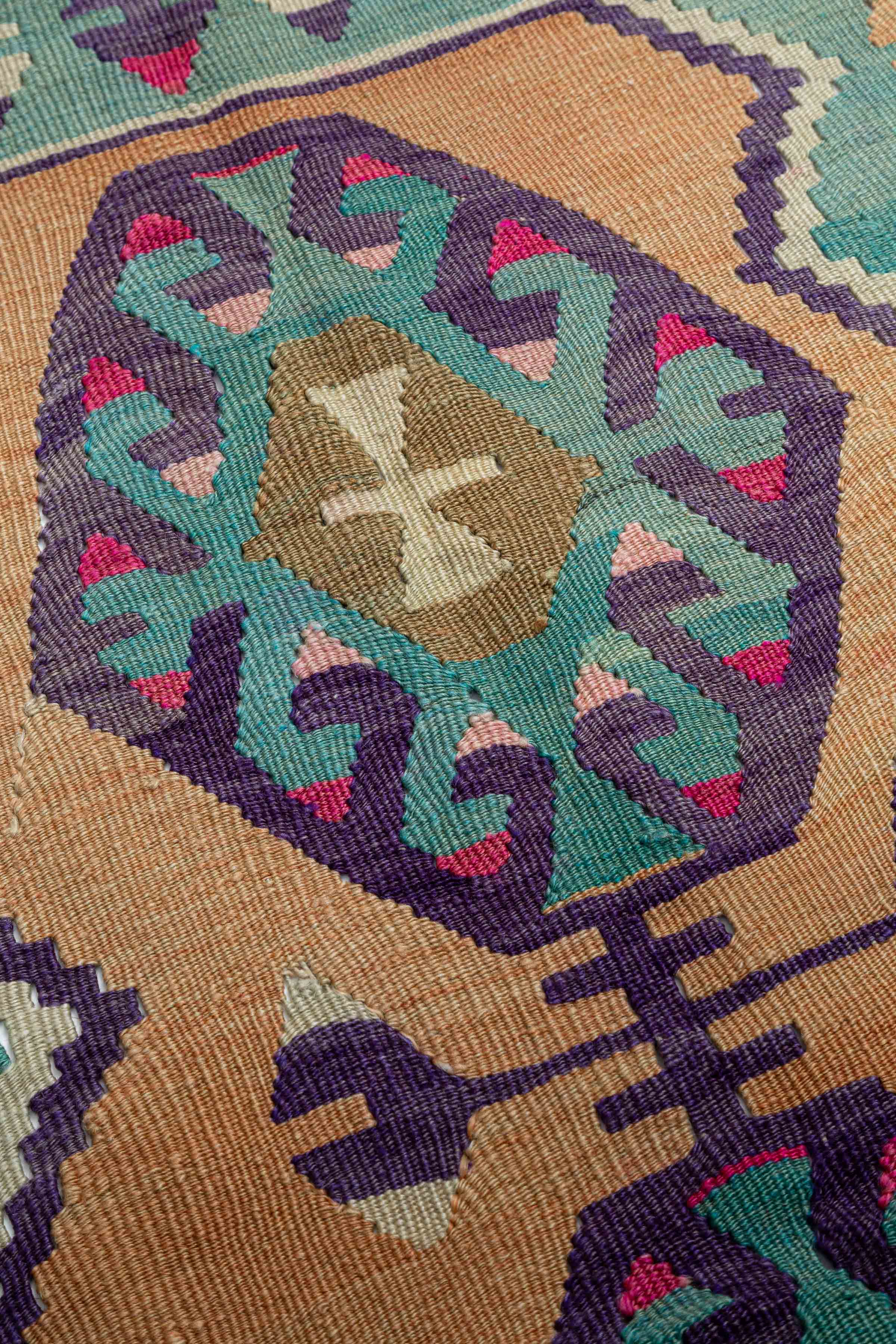 ESME Vintage Kelim Teppich 150cm x 106cm - Wild Heart Free Soul