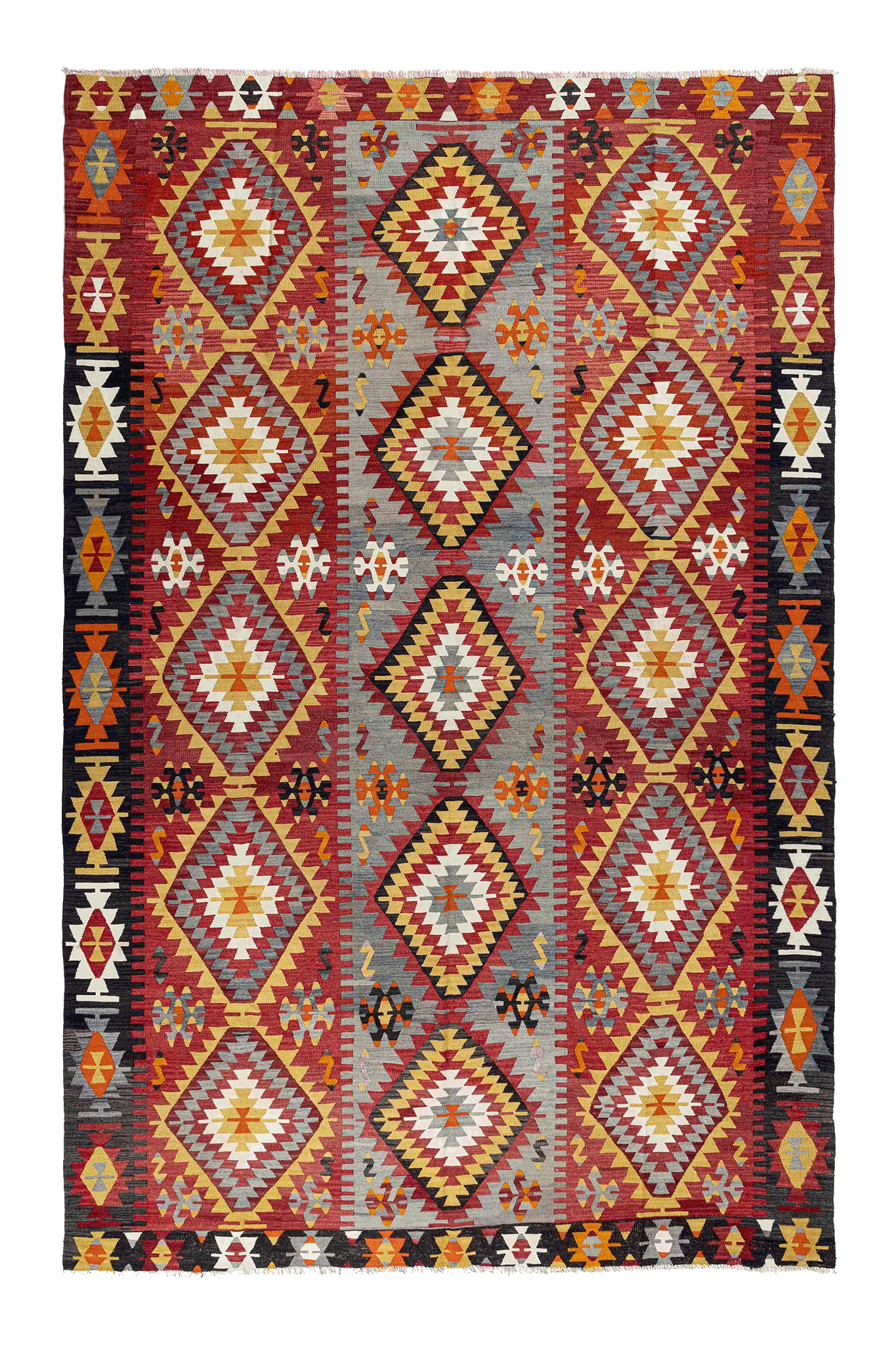 ESME Vintage Kelim Teppich 316x202cm - Wild Heart Free Soul