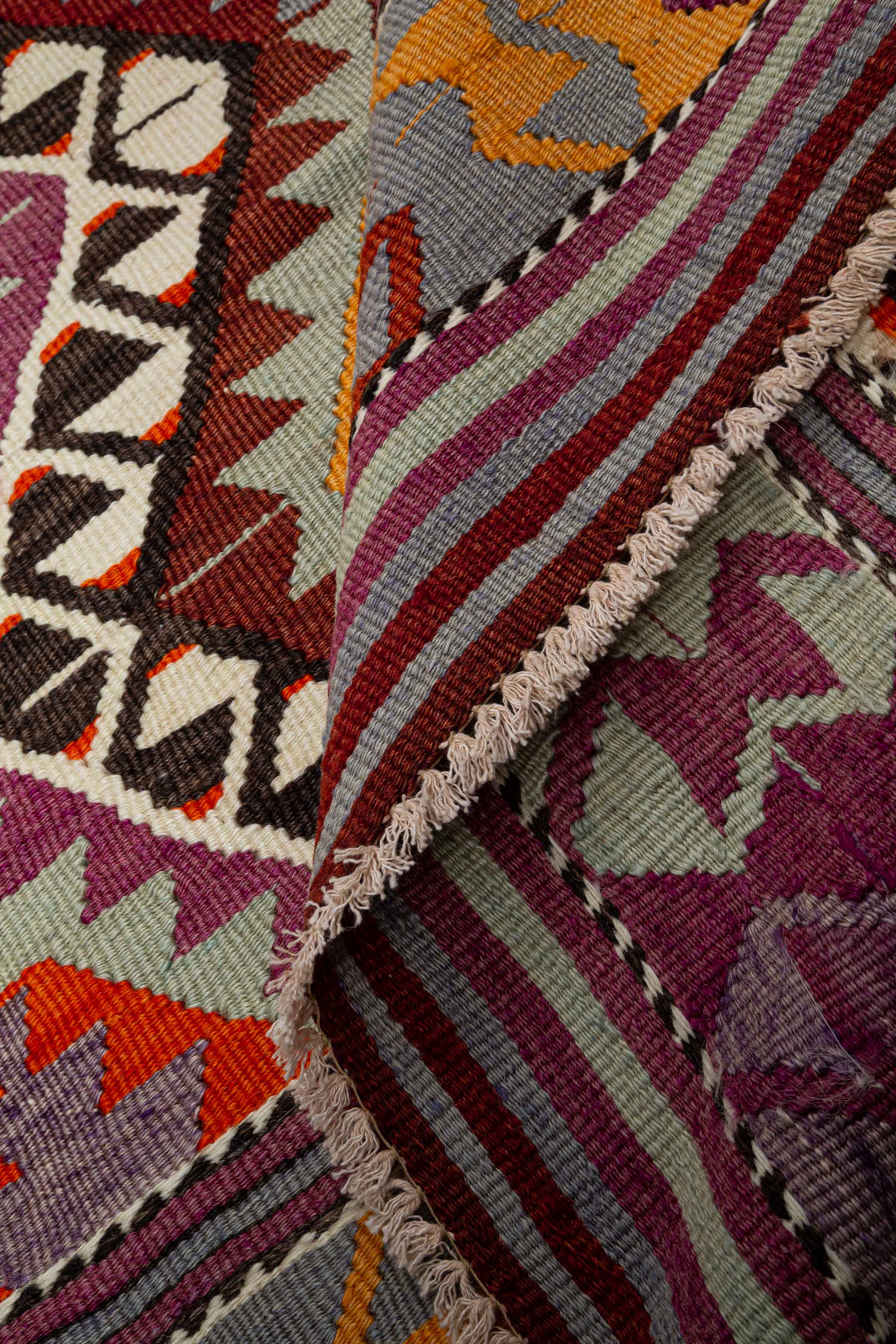 FETHIYE Vintage Kelim 250cm x 176cm - Wild Heart Free Soul