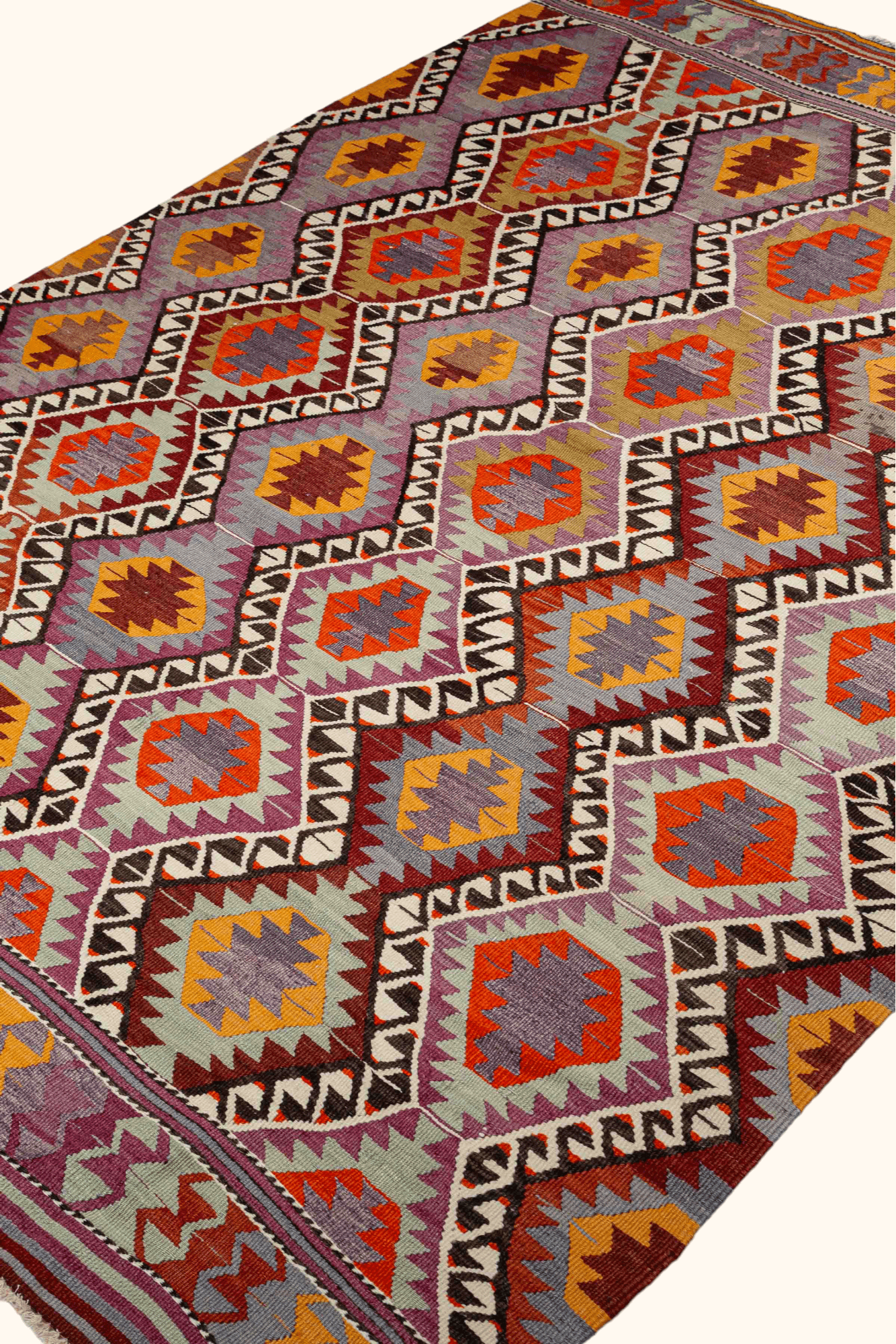FETHIYE Vintage Kelim 250cm x 176cm - Wild Heart Free Soul