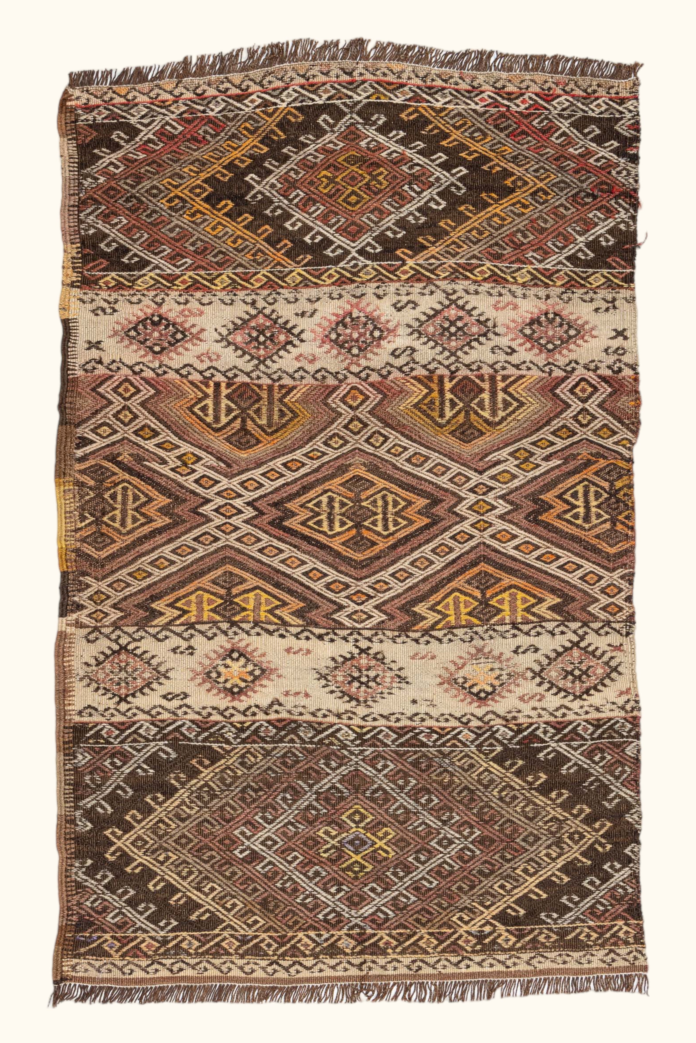 KARS Vintage Kelim 138x85cm - Wild Heart Free Soul