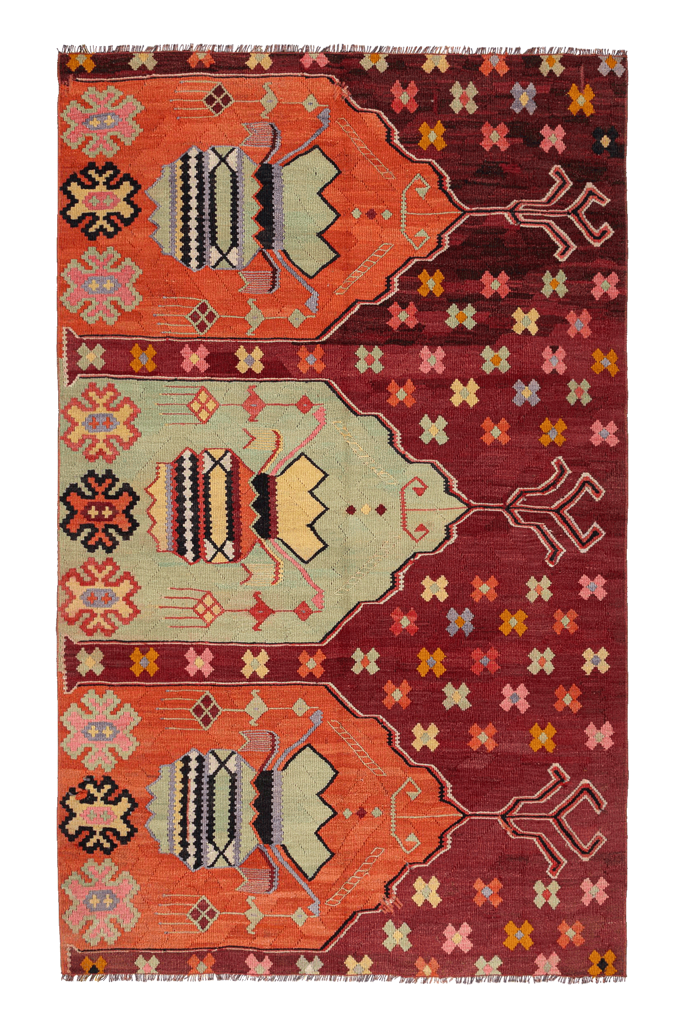 KARS Vintage Kelim 216x131cm - Wild Heart Free Soul