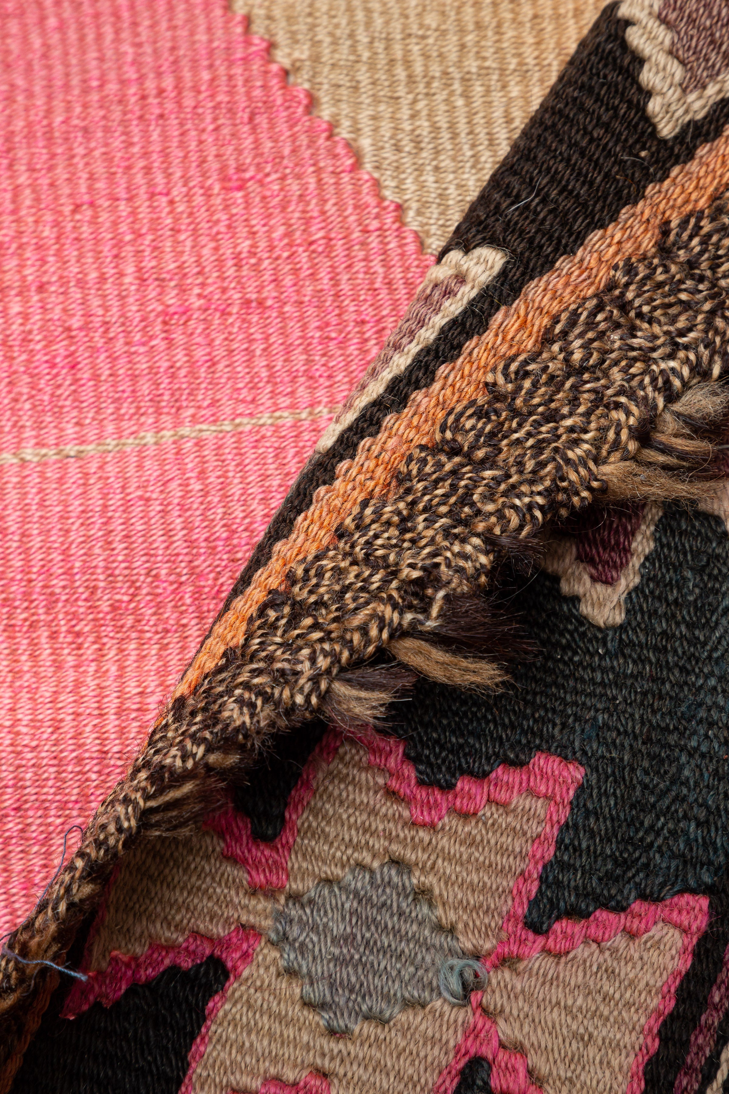 KARS Vintage Kelim Teppich 426cm x 138cm - Wild Heart Free Soul