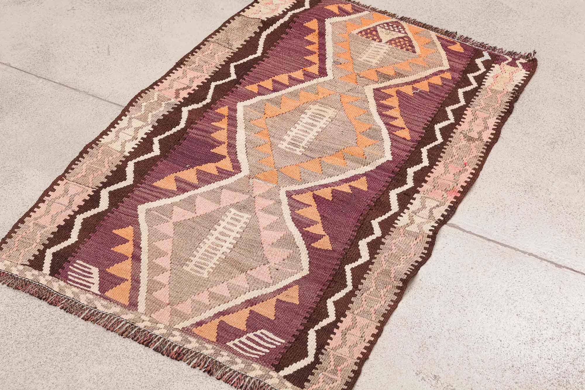 KARS Vintage Kilim 125x85cm - Wild Heart Free Soul
