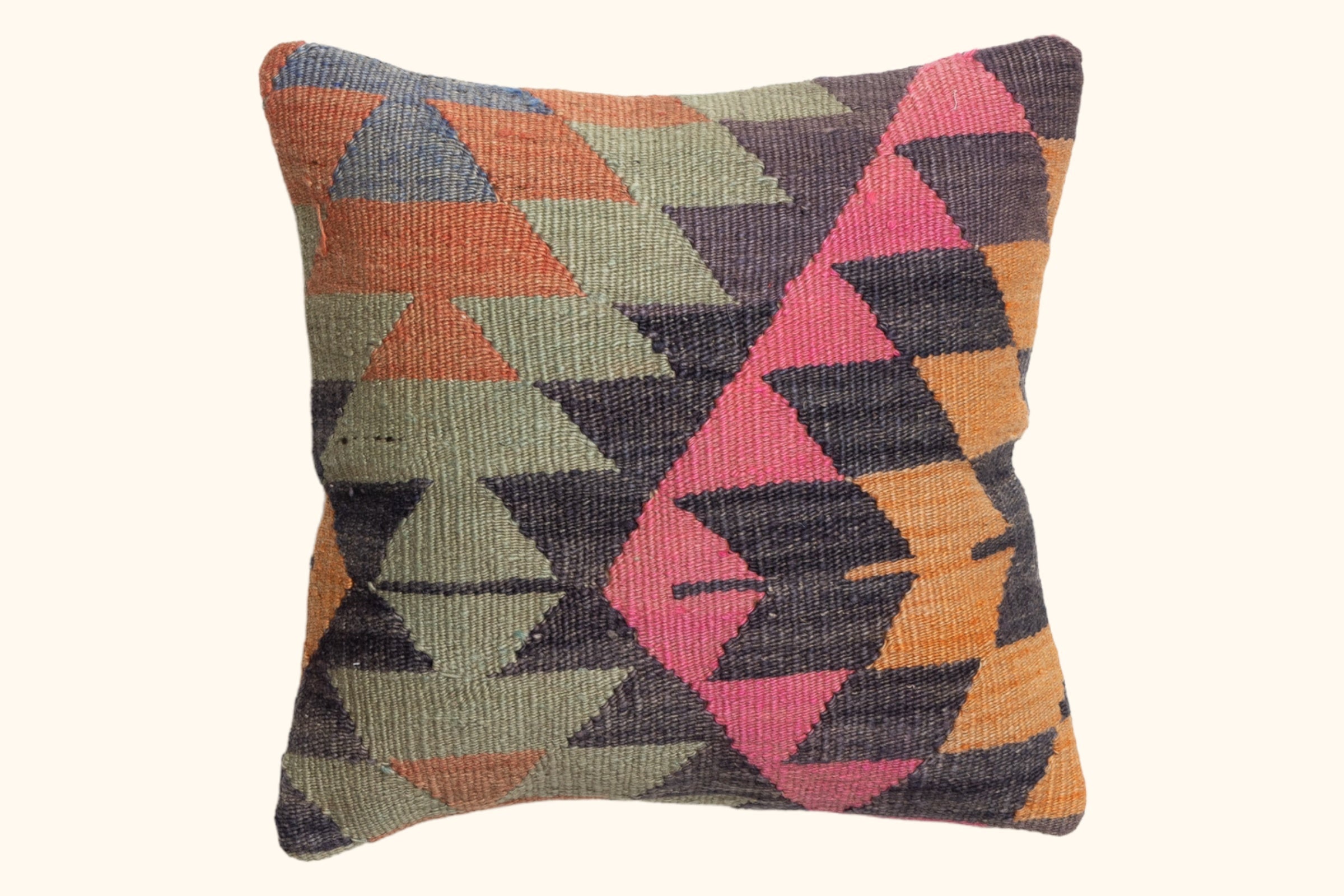 Kelim Kissen Bahire 40x40cm - Wild Heart Free Soul