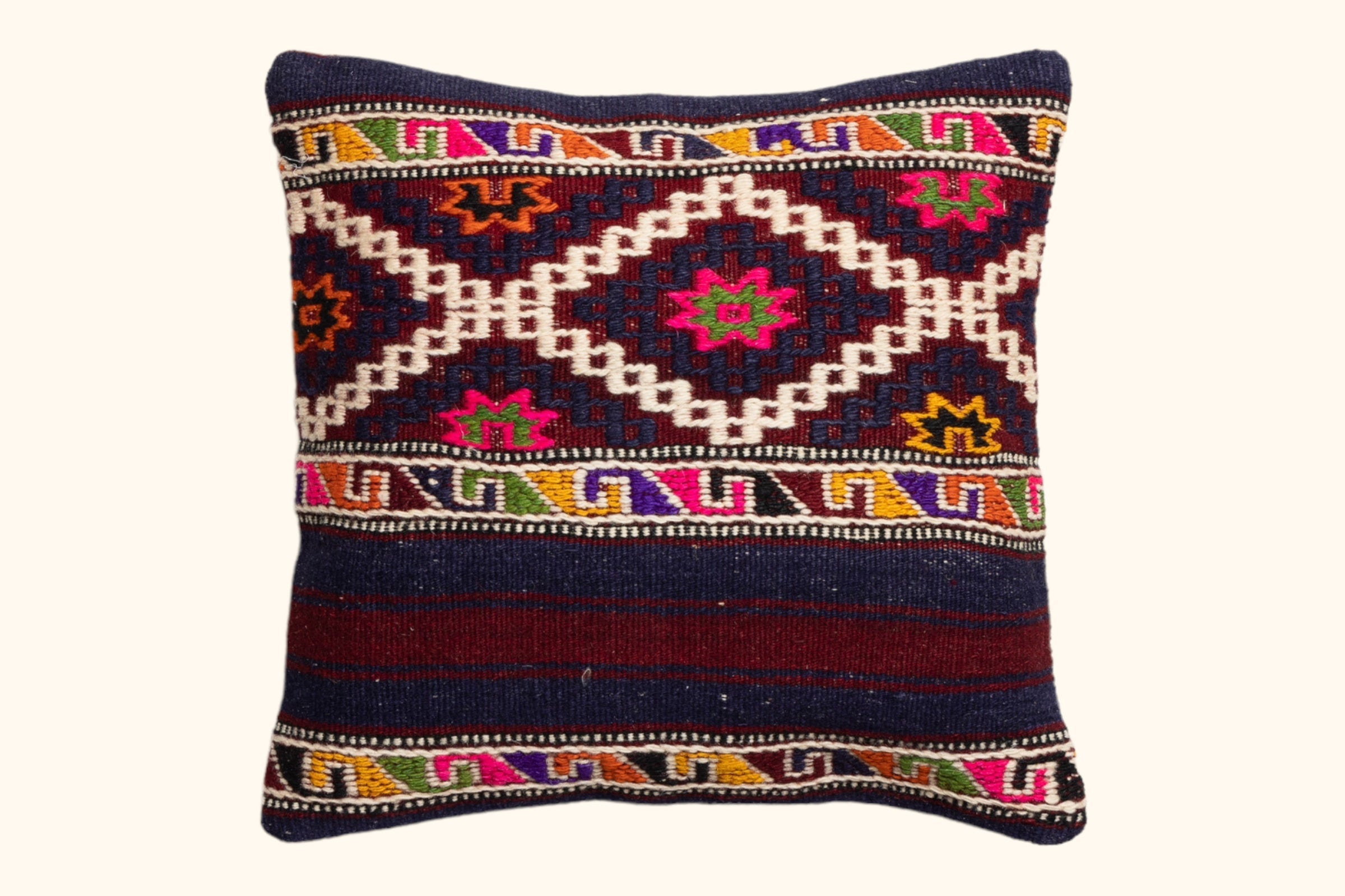 Kelim Kissen Bahtınur 40x40cm - Wild Heart Free Soul