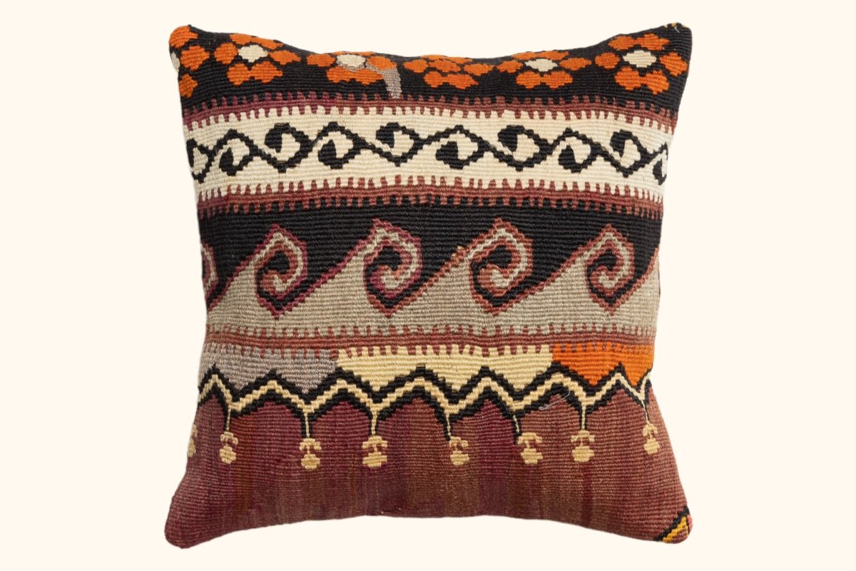 Kelim Kissen Barika 40x40cm - Wild Heart Free Soul