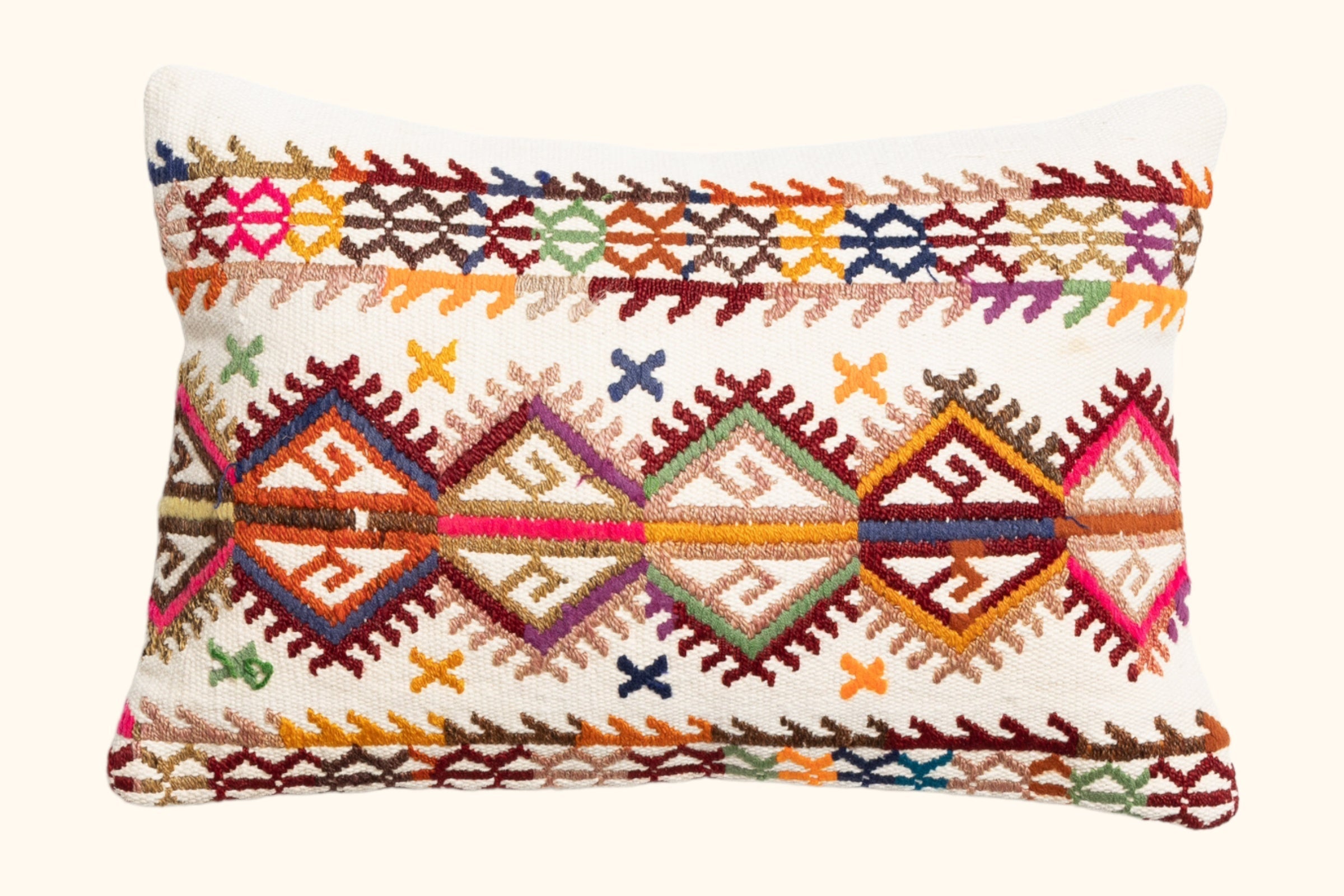 Kelim Kissen Denizgülü 50x35cm - Wild Heart Free Soul