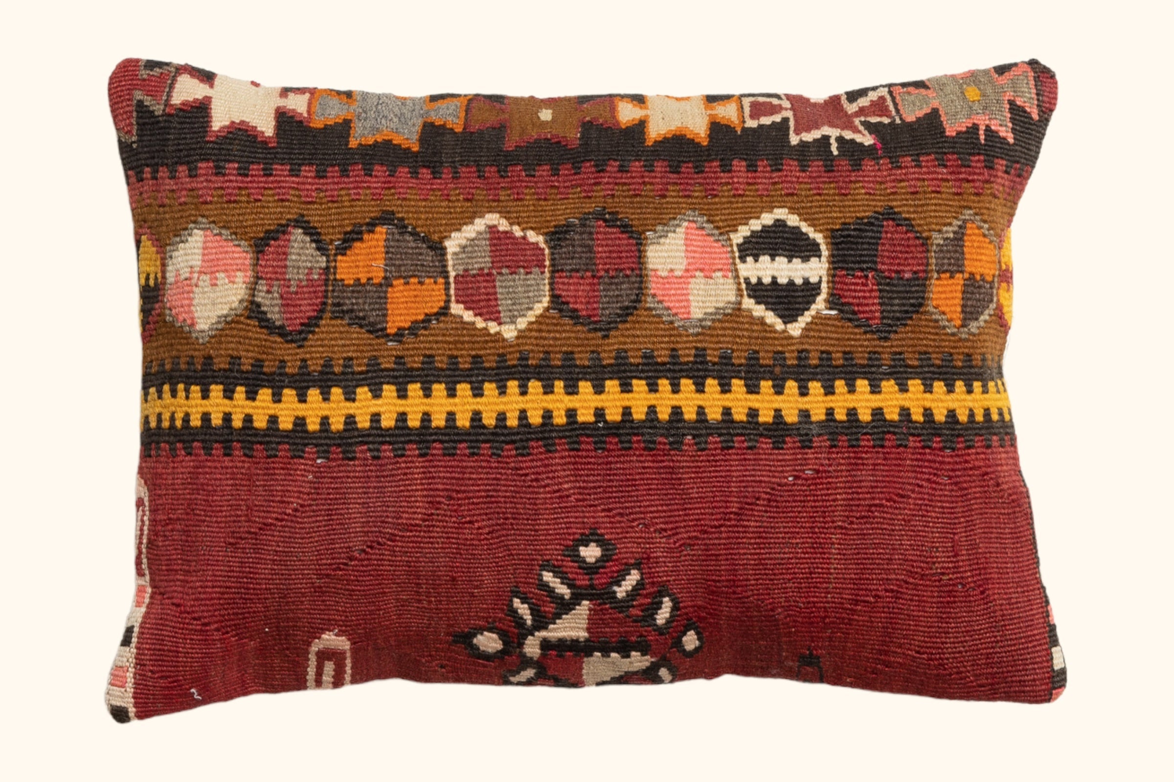 Kelim Kissen Dilferah 50x35cm - Wild Heart Free Soul