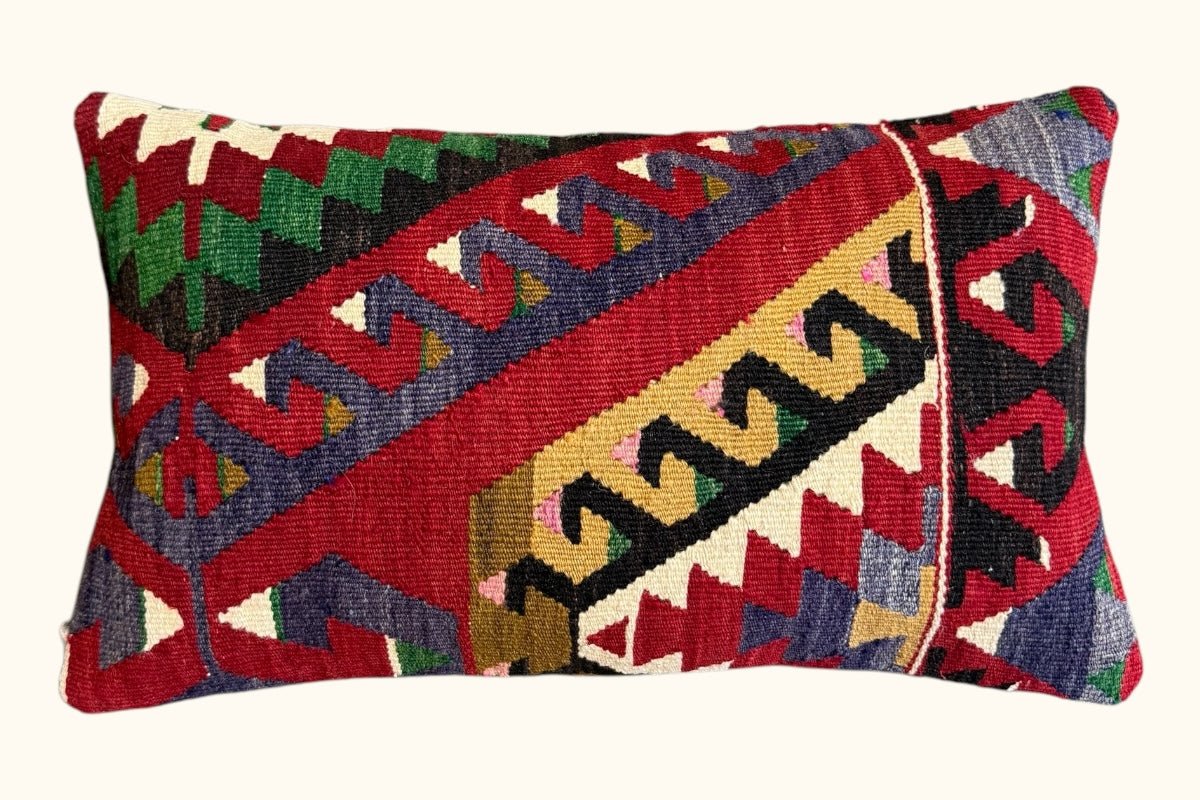Kelim Kissen Ebrar 50x30cm - Wild Heart Free Soul