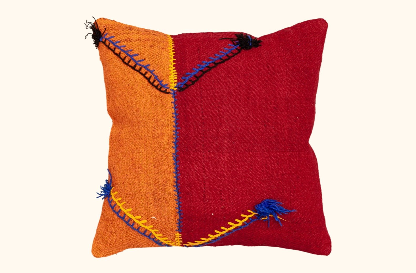 Kelim Kissen Ediz 40x40cm - Wild Heart Free Soul