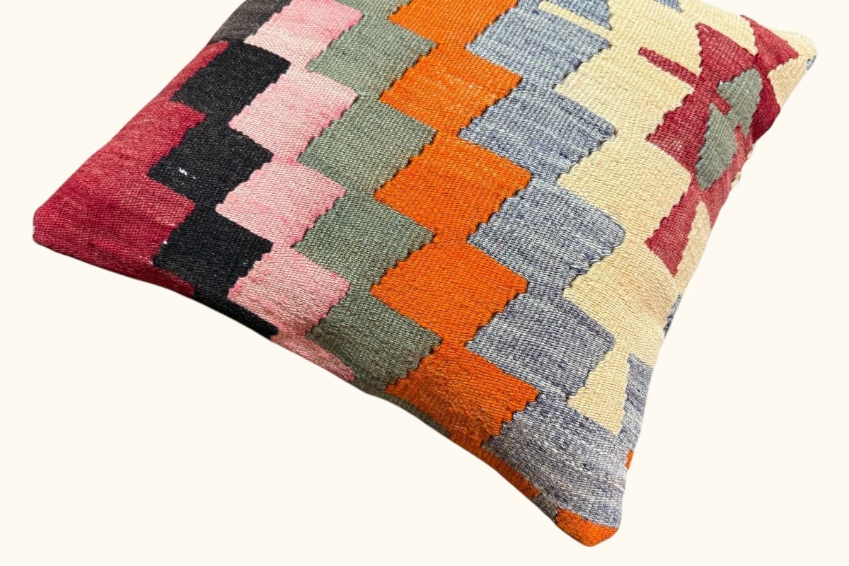 Kelim Kissen Günay 40x40cm - Wild Heart Free Soul