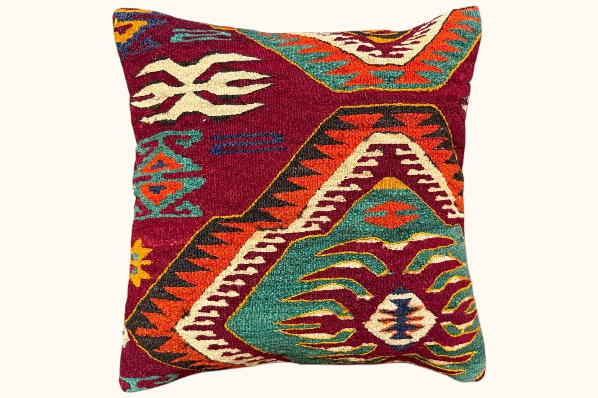 Kelim Kissen Hadi 40x40cm - Wild Heart Free Soul