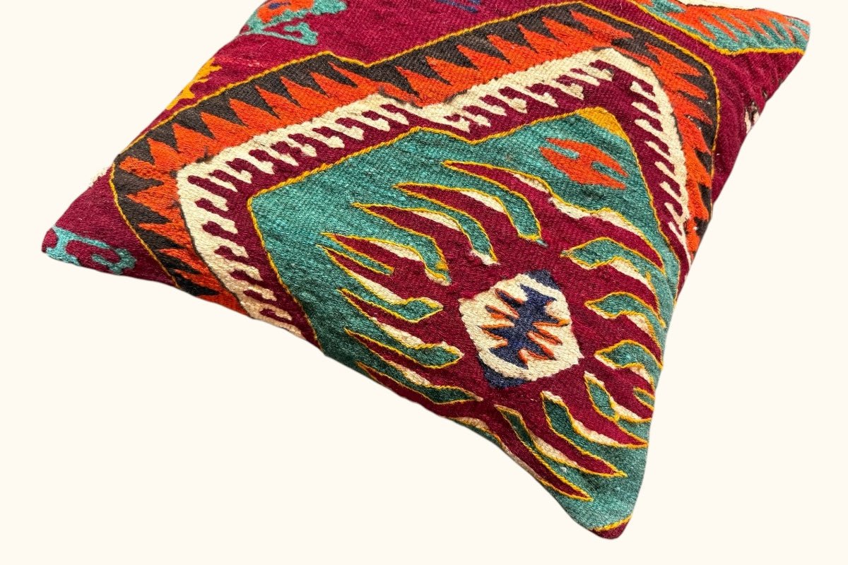 Kelim Kissen Hadi 40x40cm - Wild Heart Free Soul