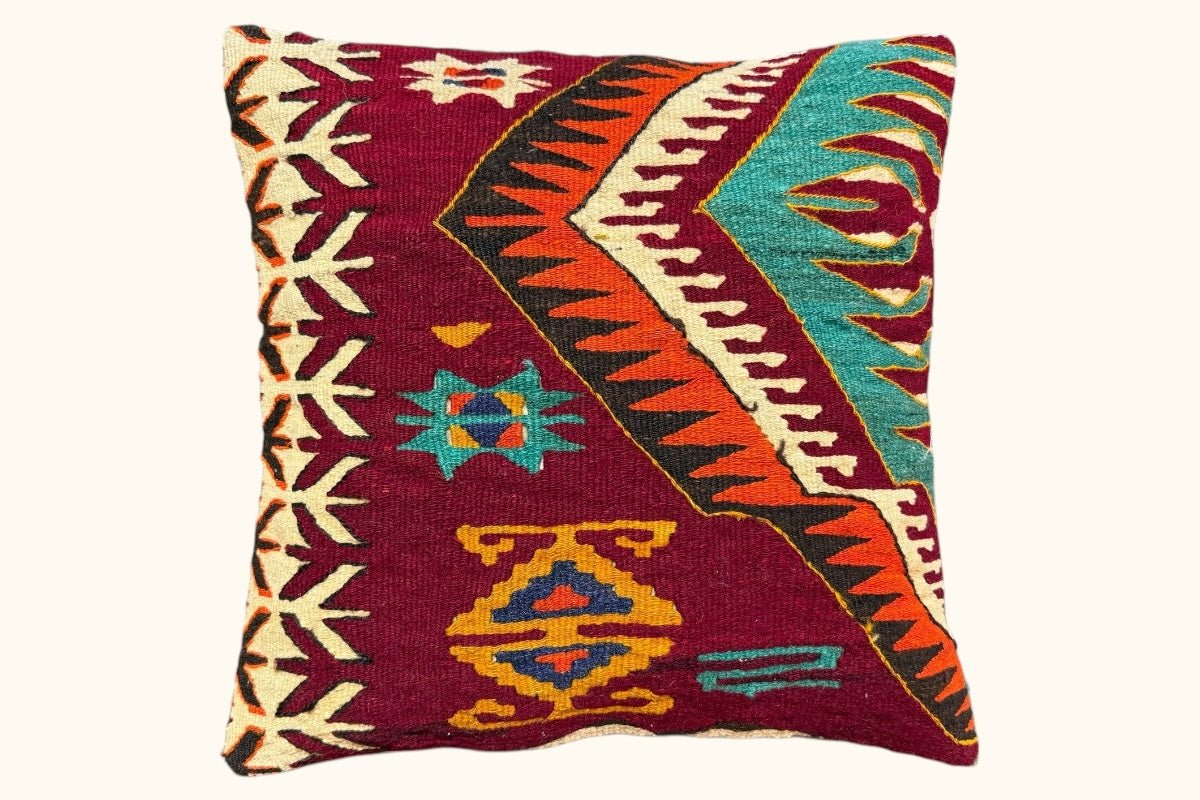 Kelim Kissen Hafsa 40x40cm - Wild Heart Free Soul