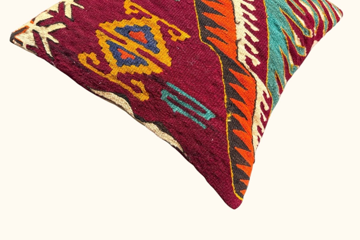 Kelim Kissen Hafsa 40x40cm - Wild Heart Free Soul