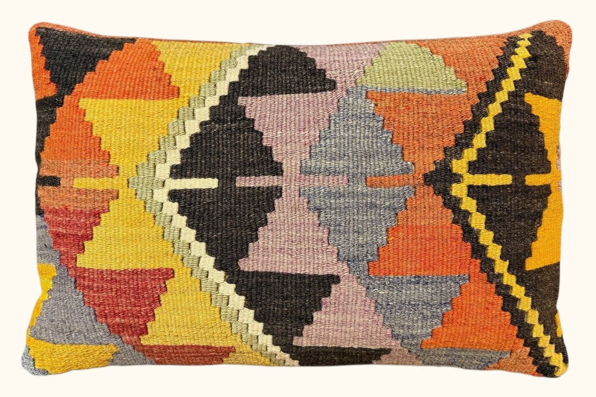 Kelim Kissen İbrahim 60x40cm - Wild Heart Free Soul