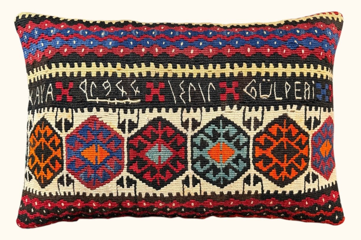 Kelim Kissen İdris 60x40cm - Wild Heart Free Soul