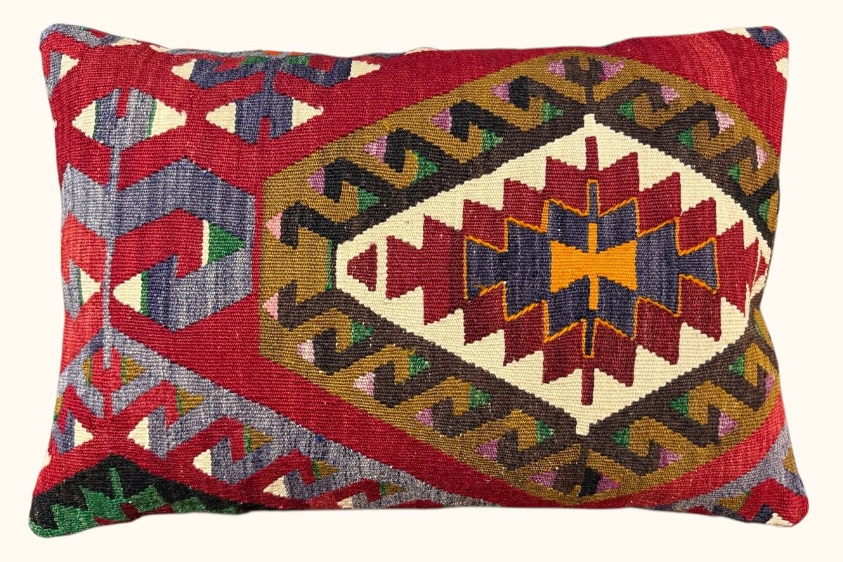 Kelim Kissen İlkin 60x40cm - Wild Heart Free Soul