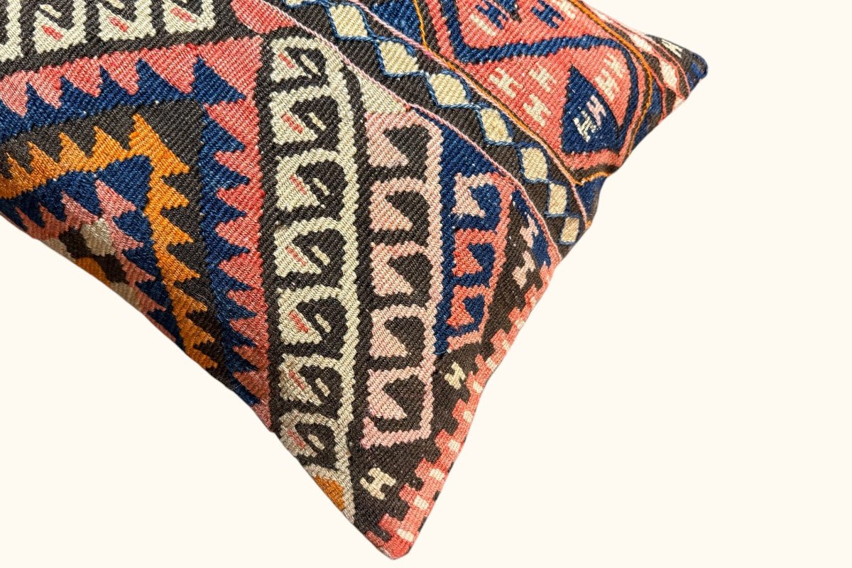 Kelim Kissen İpek 60x40cm - Wild Heart Free Soul