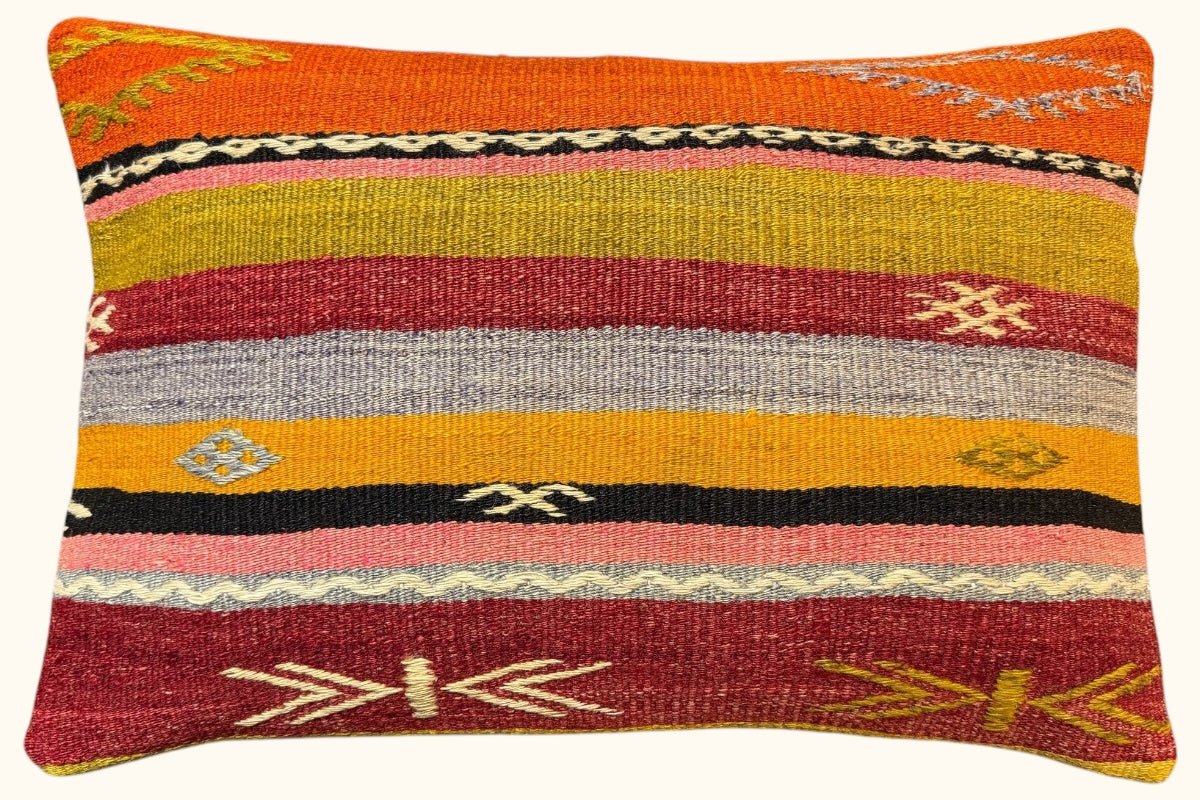 Kelim Kissen Irmak 60x40cm - Wild Heart Free Soul