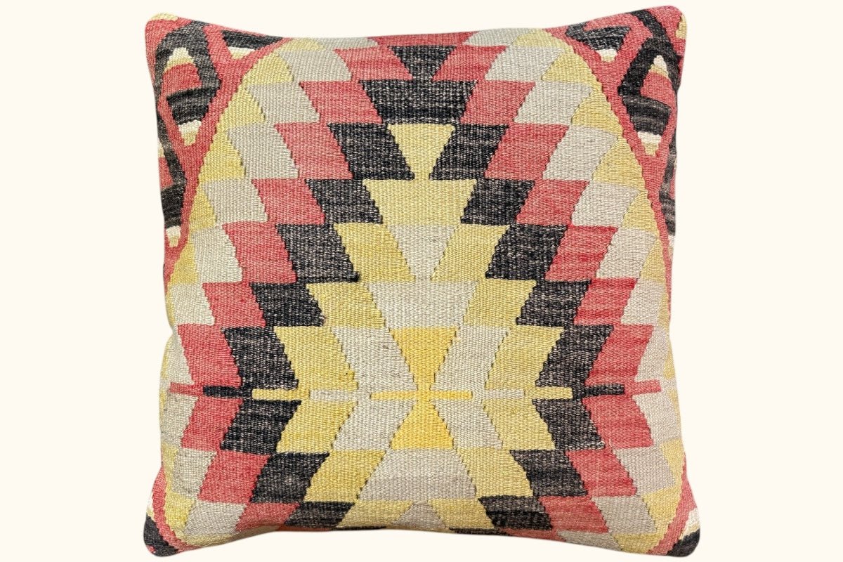 Kelim Kissen Kader 50x50cm - Wild Heart Free Soul