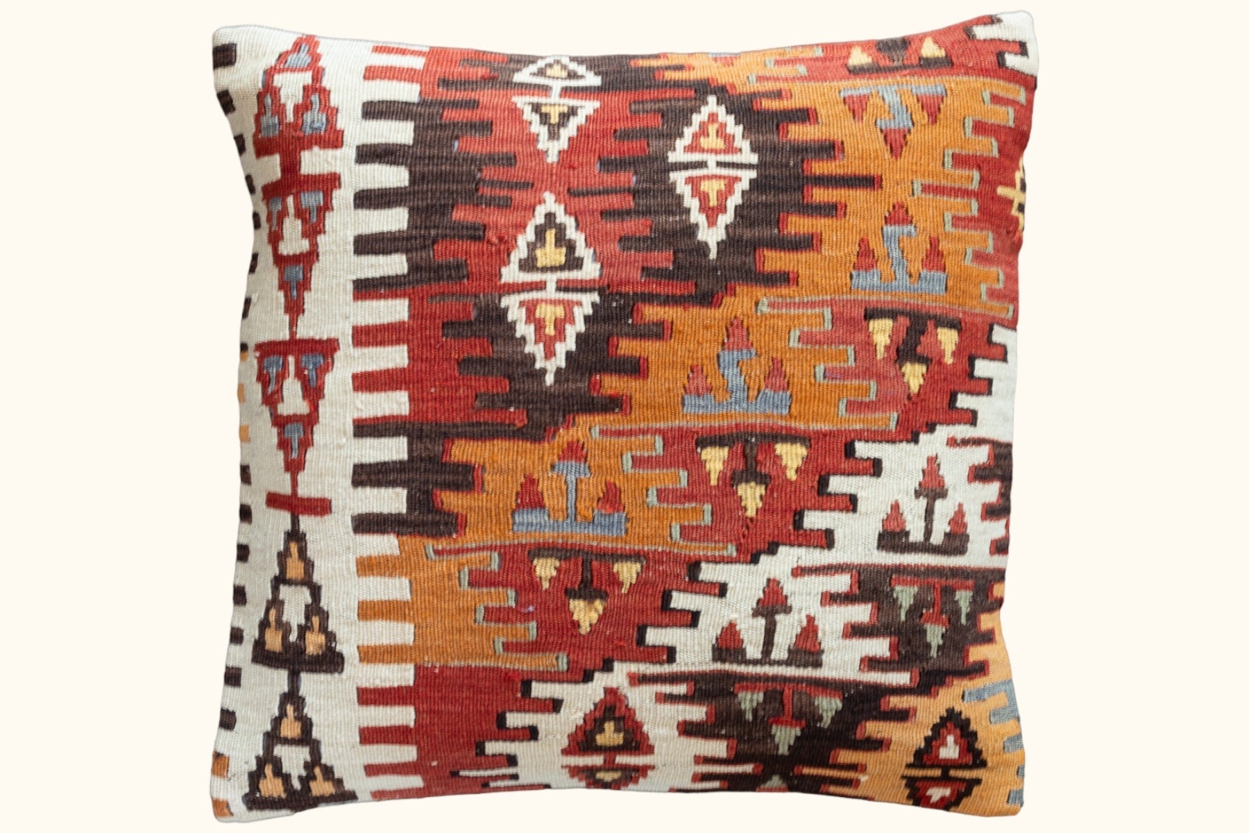 Kelim Kissen Kader 50x50cm - Wild Heart Free Soul