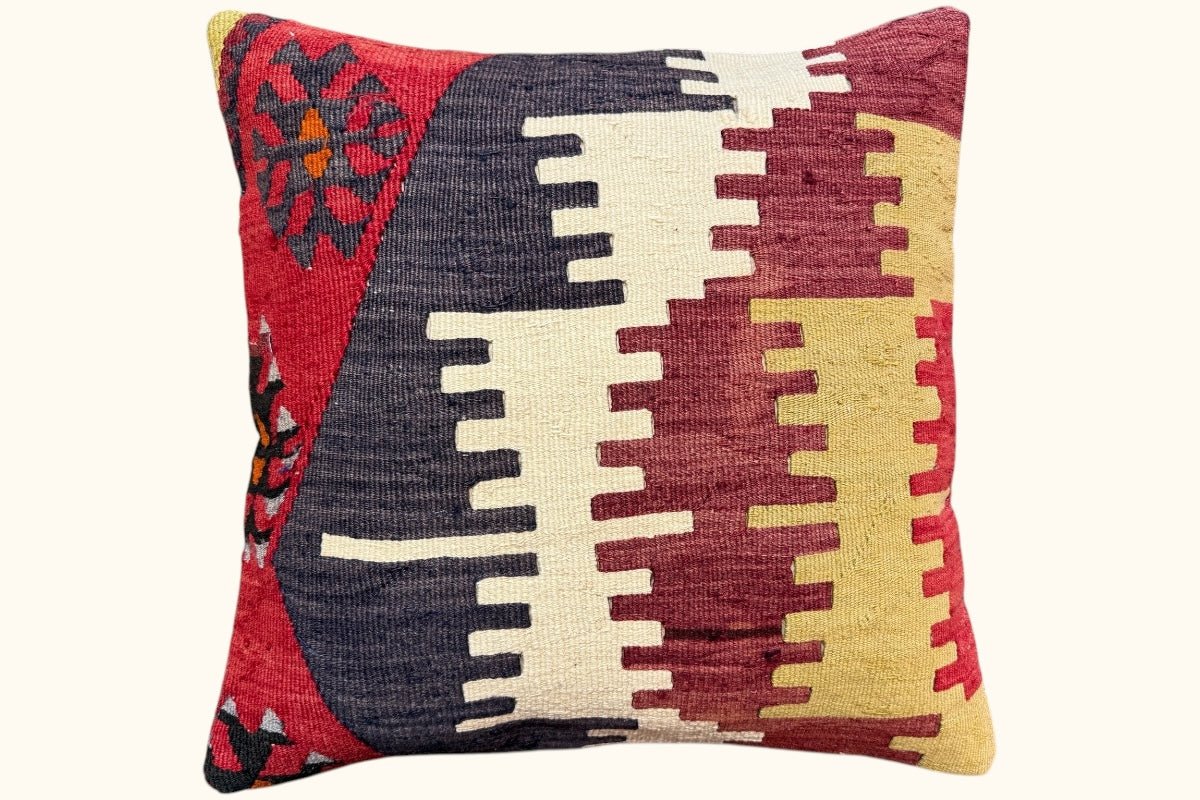 Kelim Kissen Kadir 50x50cm - Wild Heart Free Soul