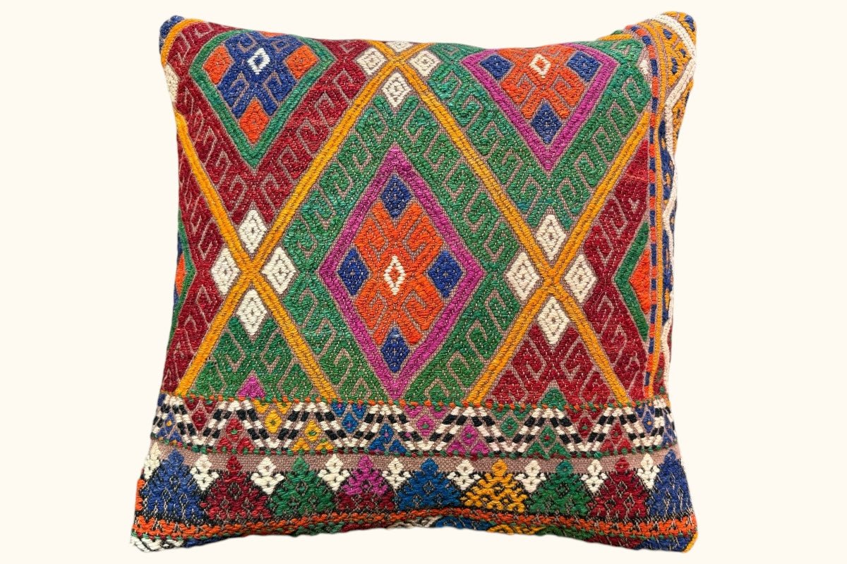 Kelim Kissen Kadriye 50x50cm - Wild Heart Free Soul