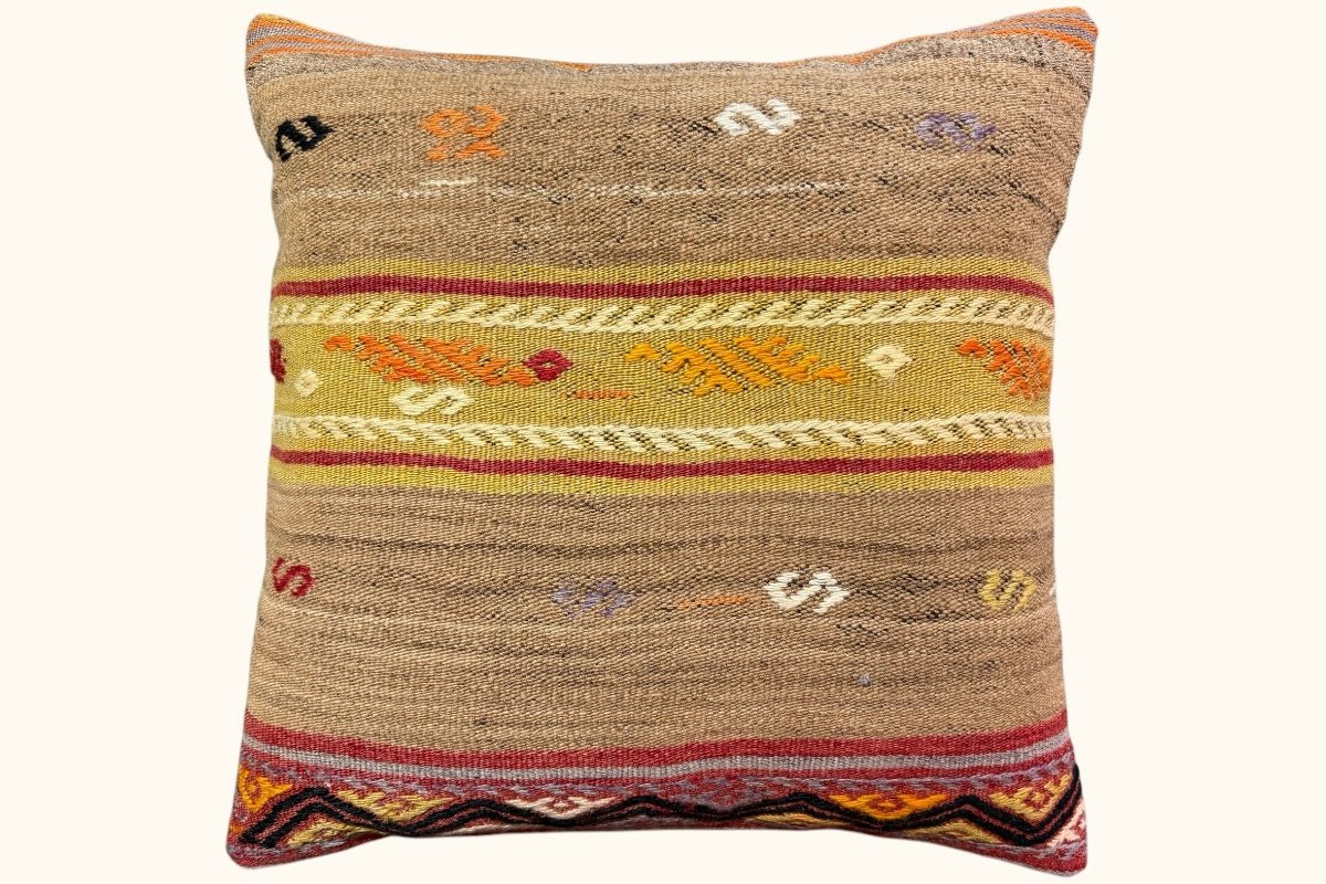 Kelim Kissen Kayra 50x50cm - Wild Heart Free Soul