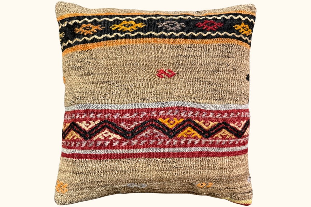 Kelim Kissen Kâzım 50x50cm - Wild Heart Free Soul