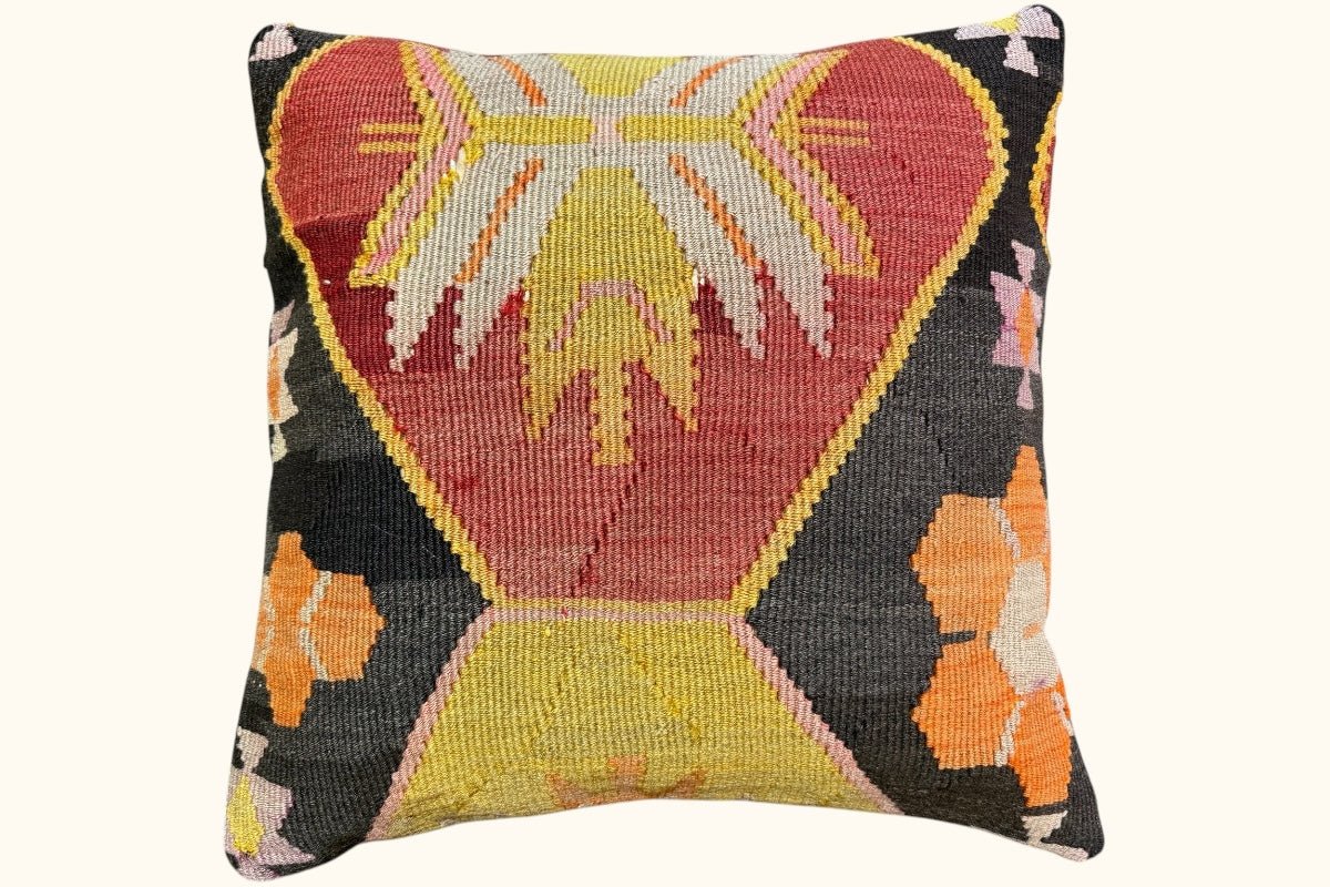 Kelim Kissen Kelebek 50x50cm - Wild Heart Free Soul