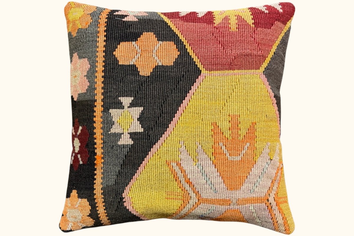 Kelim Kissen Kemal 50x50cm - Wild Heart Free Soul